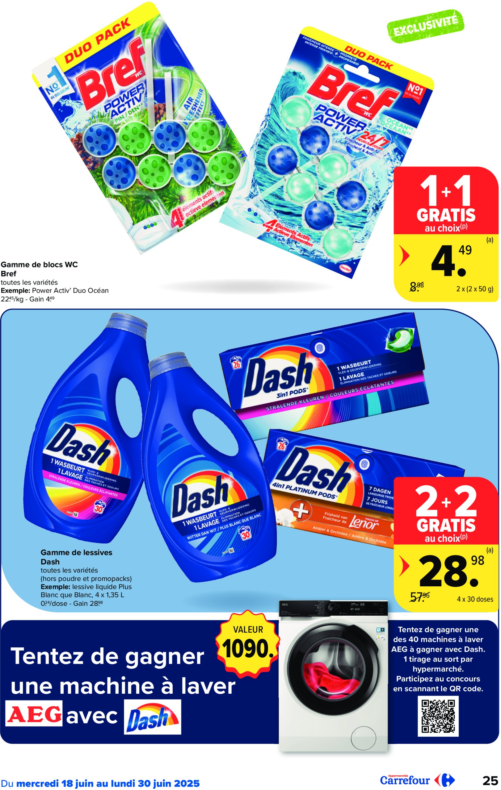 carrefour - Carrefour Hypermarchés folder geldig vanaf 18/06 - 30/06 - page: 25 carrefour - Carrefour Hypermarchés folder geldig vanaf 18/06 - 30/06 - page: 25
