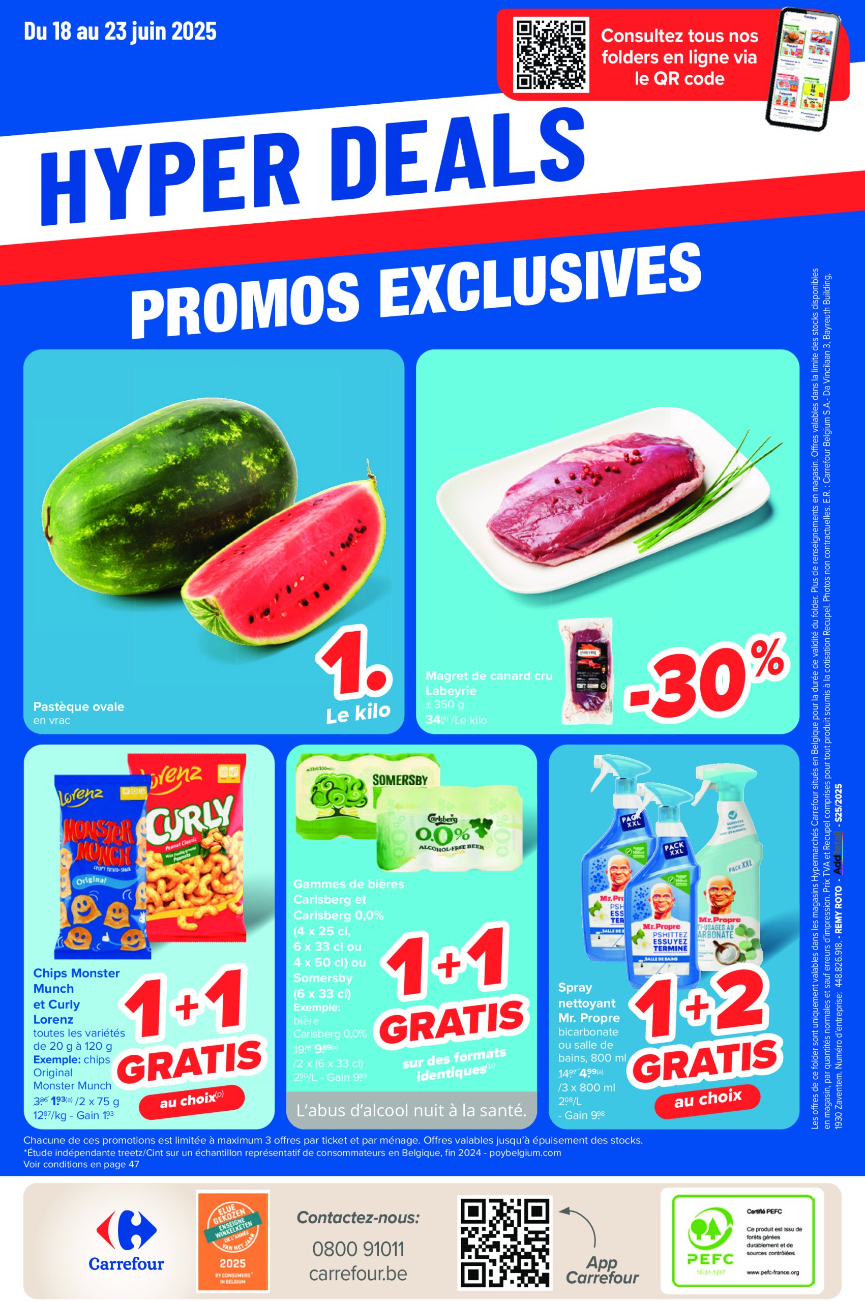 carrefour - Carrefour Hypermarchés folder geldig vanaf 18/06 - 30/06 - page: 48 carrefour - Carrefour Hypermarchés folder geldig vanaf 18/06 - 30/06 - page: 48