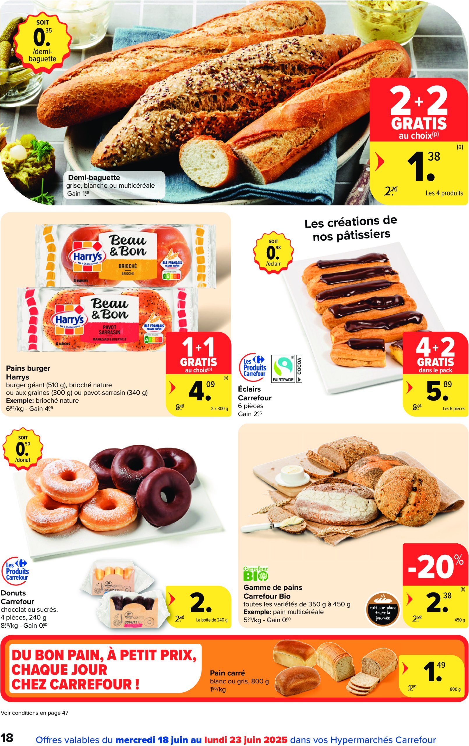 carrefour - Carrefour Hypermarchés folder geldig vanaf 18/06 - 30/06 - page: 18 carrefour - Carrefour Hypermarchés folder geldig vanaf 18/06 - 30/06 - page: 18