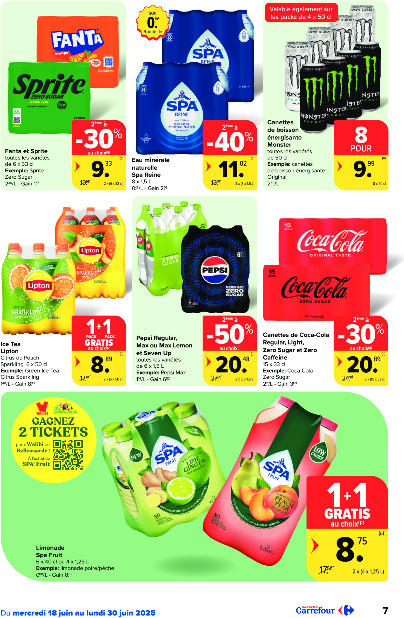 carrefour - Carrefour Hypermarchés folder geldig vanaf 18/06 - 30/06 - page: 7 carrefour - Carrefour Hypermarchés folder geldig vanaf 18/06 - 30/06 - page: 7