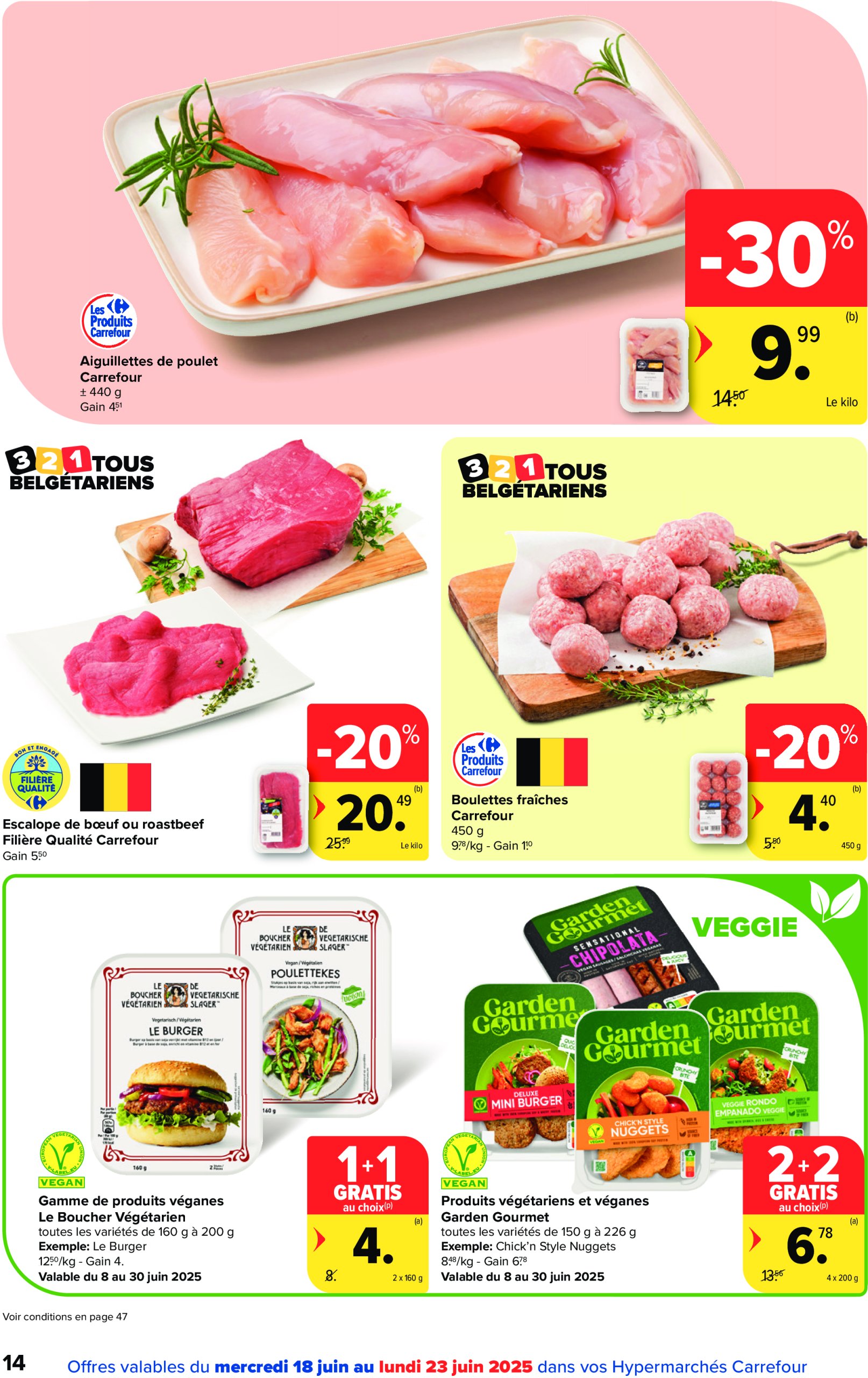 carrefour - Carrefour Hypermarchés folder geldig vanaf 18/06 - 30/06 - page: 14 carrefour - Carrefour Hypermarchés folder geldig vanaf 18/06 - 30/06 - page: 14
