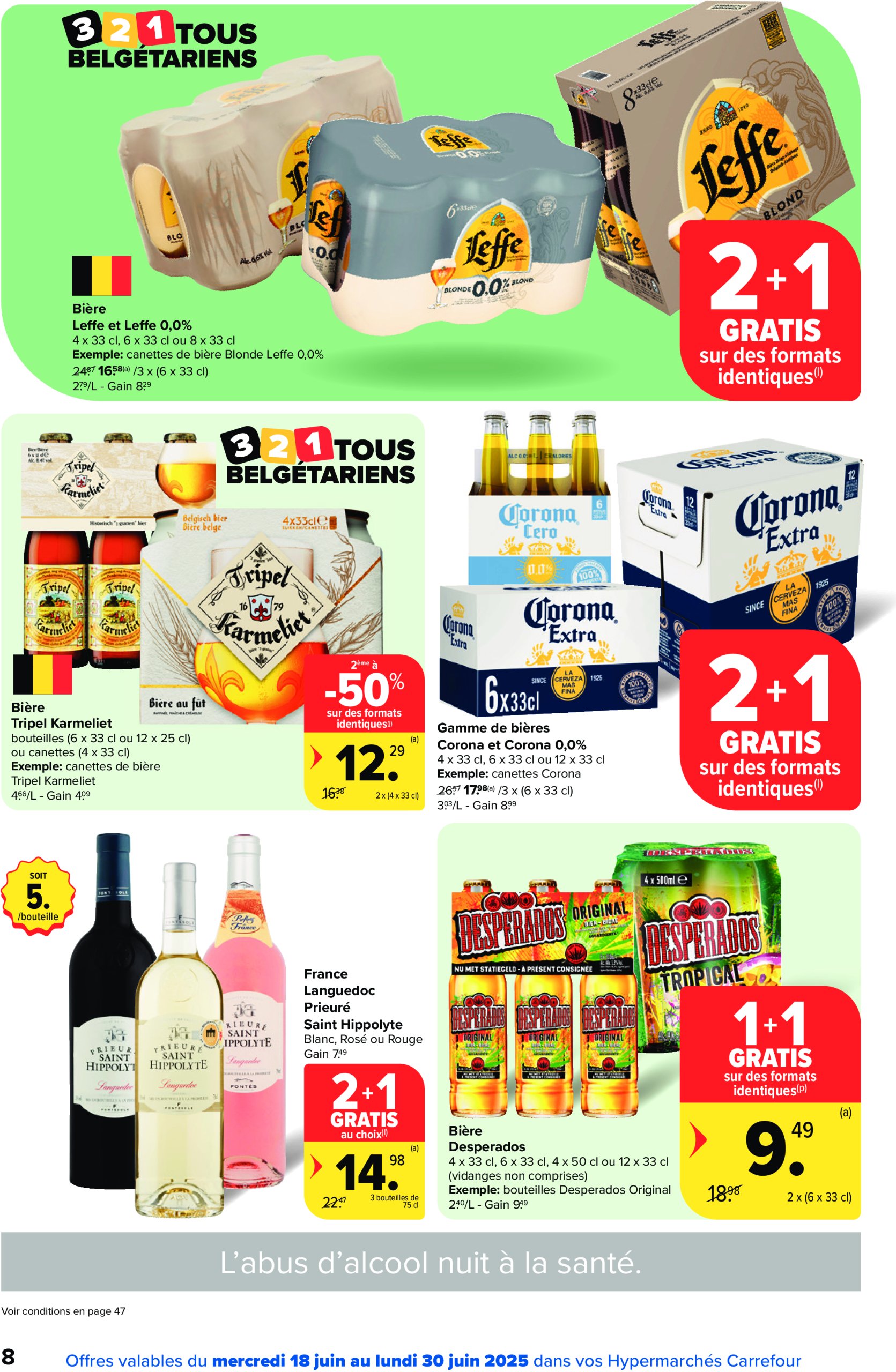 carrefour - Carrefour Hypermarchés folder geldig vanaf 18/06 - 30/06 - page: 8 carrefour - Carrefour Hypermarchés folder geldig vanaf 18/06 - 30/06 - page: 8