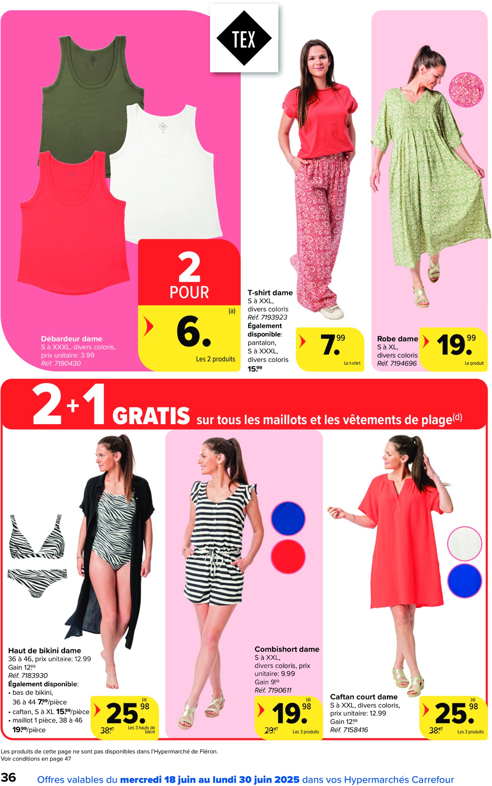 carrefour - Carrefour Hypermarchés folder geldig vanaf 18/06 - 30/06 - page: 36 carrefour - Carrefour Hypermarchés folder geldig vanaf 18/06 - 30/06 - page: 36