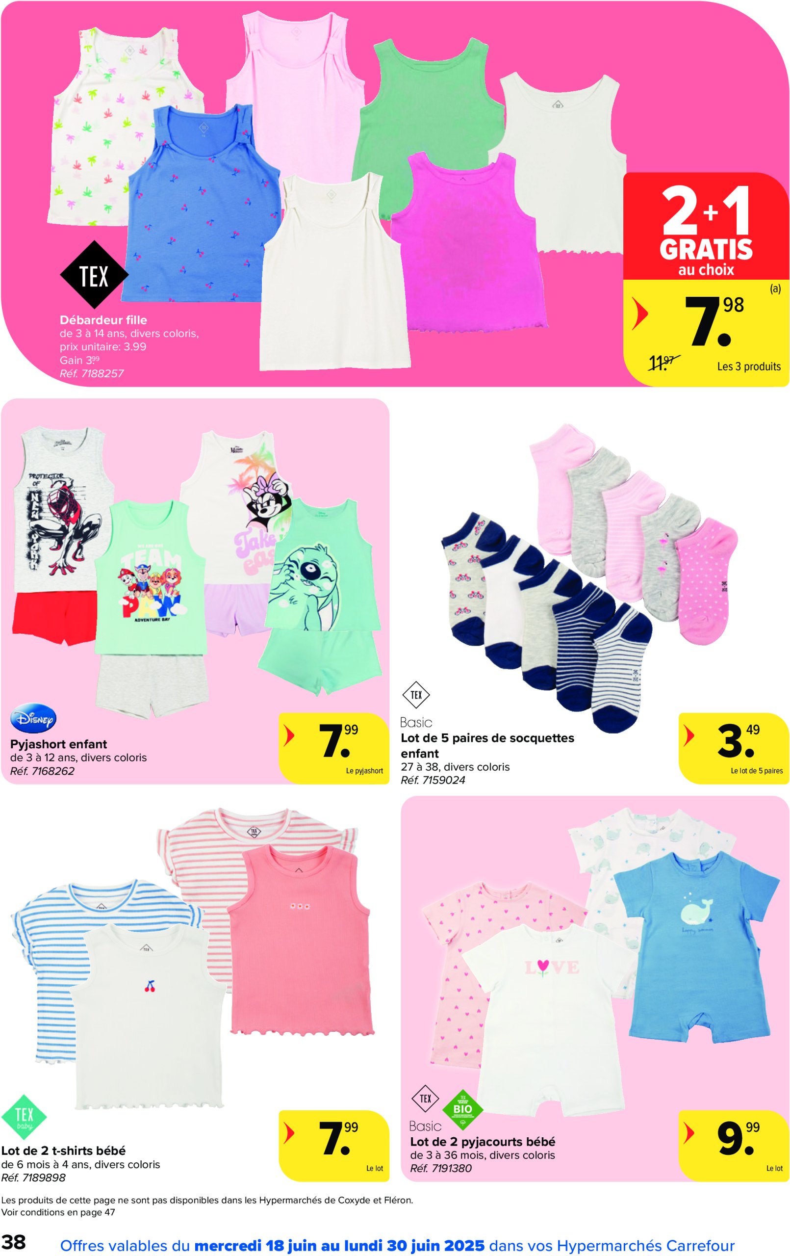 carrefour - Carrefour Hypermarchés folder geldig vanaf 18/06 - 30/06 - page: 38 carrefour - Carrefour Hypermarchés folder geldig vanaf 18/06 - 30/06 - page: 38