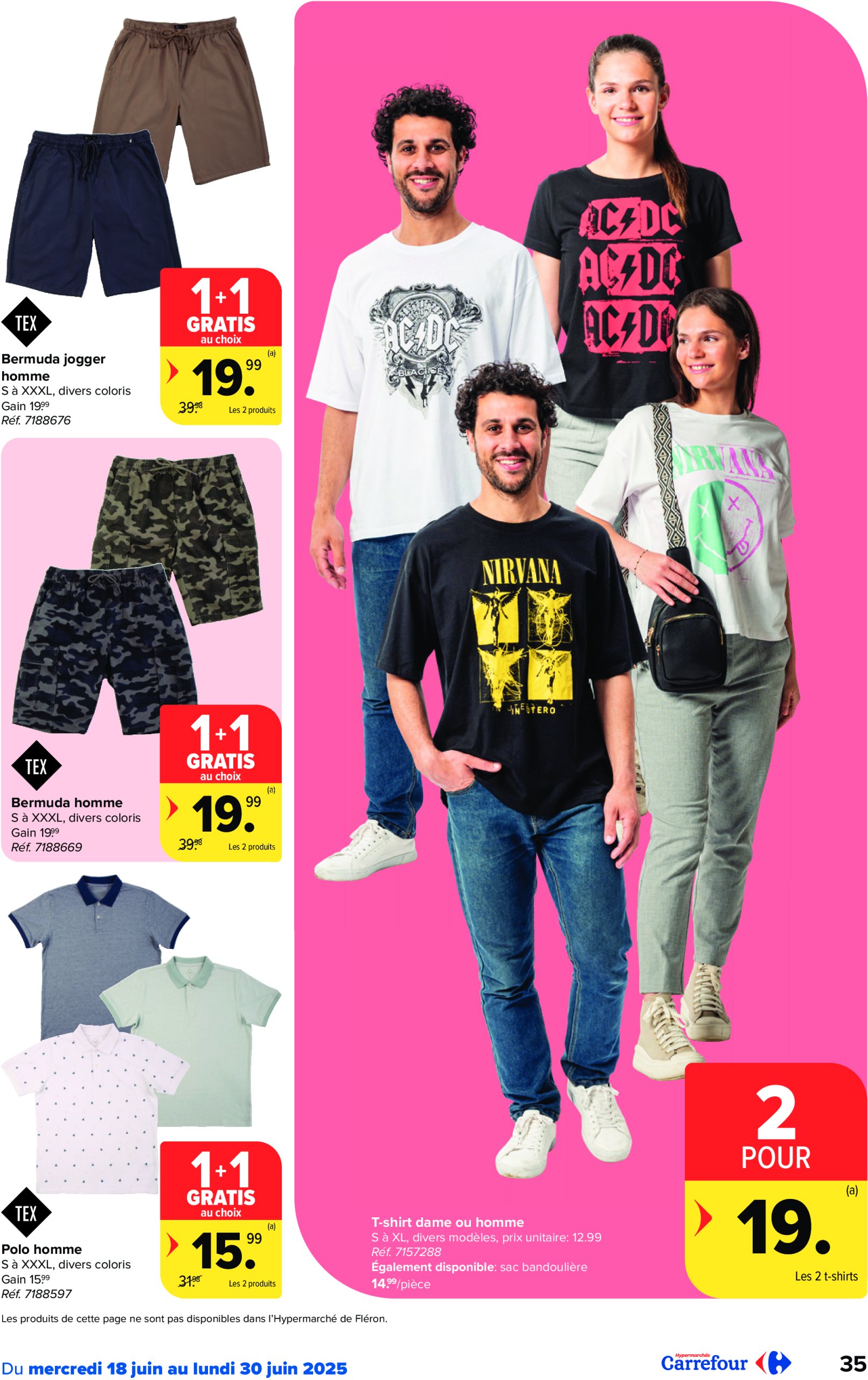 carrefour - Carrefour Hypermarchés folder geldig vanaf 18/06 - 30/06 - page: 35 carrefour - Carrefour Hypermarchés folder geldig vanaf 18/06 - 30/06 - page: 35