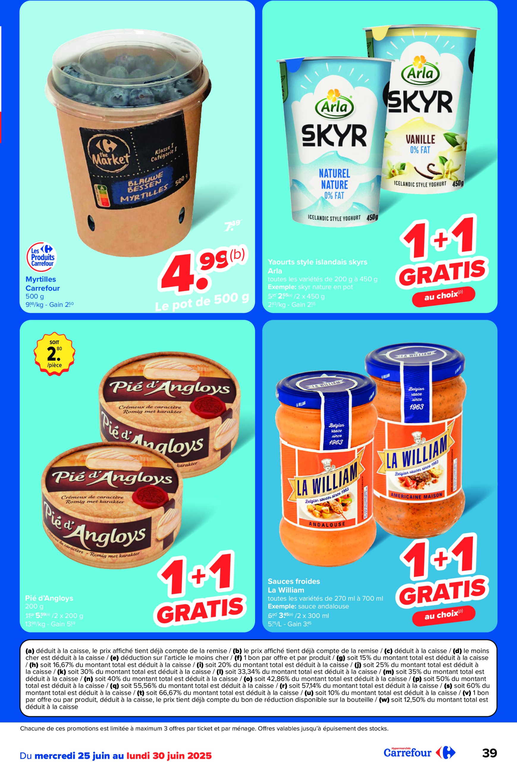 carrefour - Carrefour Hypermarchés folder geldig vanaf 25/06 - 07/07 - page: 39 carrefour - Carrefour Hypermarchés folder geldig vanaf 25/06 - 07/07 - page: 39