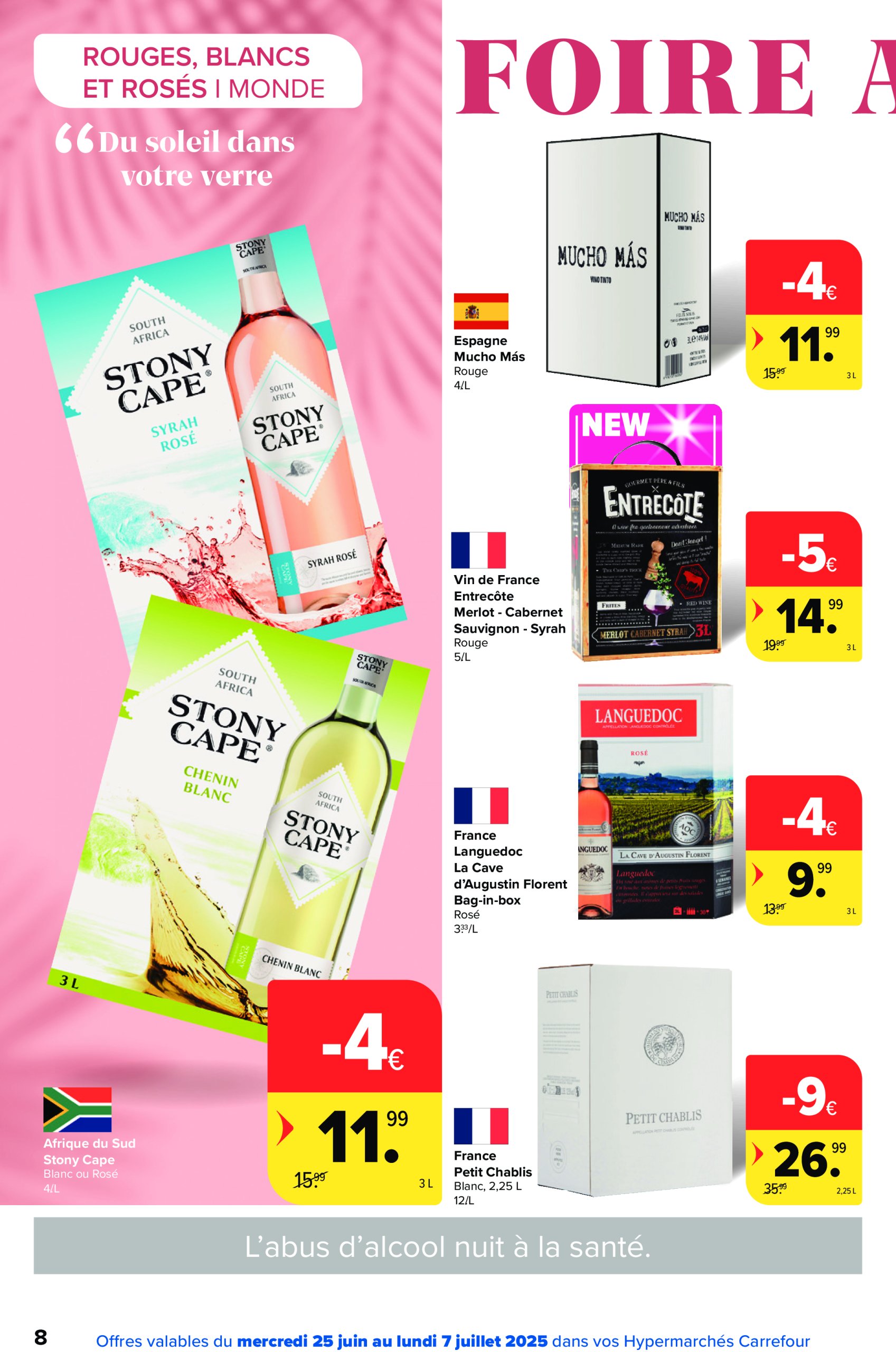 carrefour - Carrefour Hypermarchés folder geldig vanaf 25/06 - 07/07 - page: 8 carrefour - Carrefour Hypermarchés folder geldig vanaf 25/06 - 07/07 - page: 8