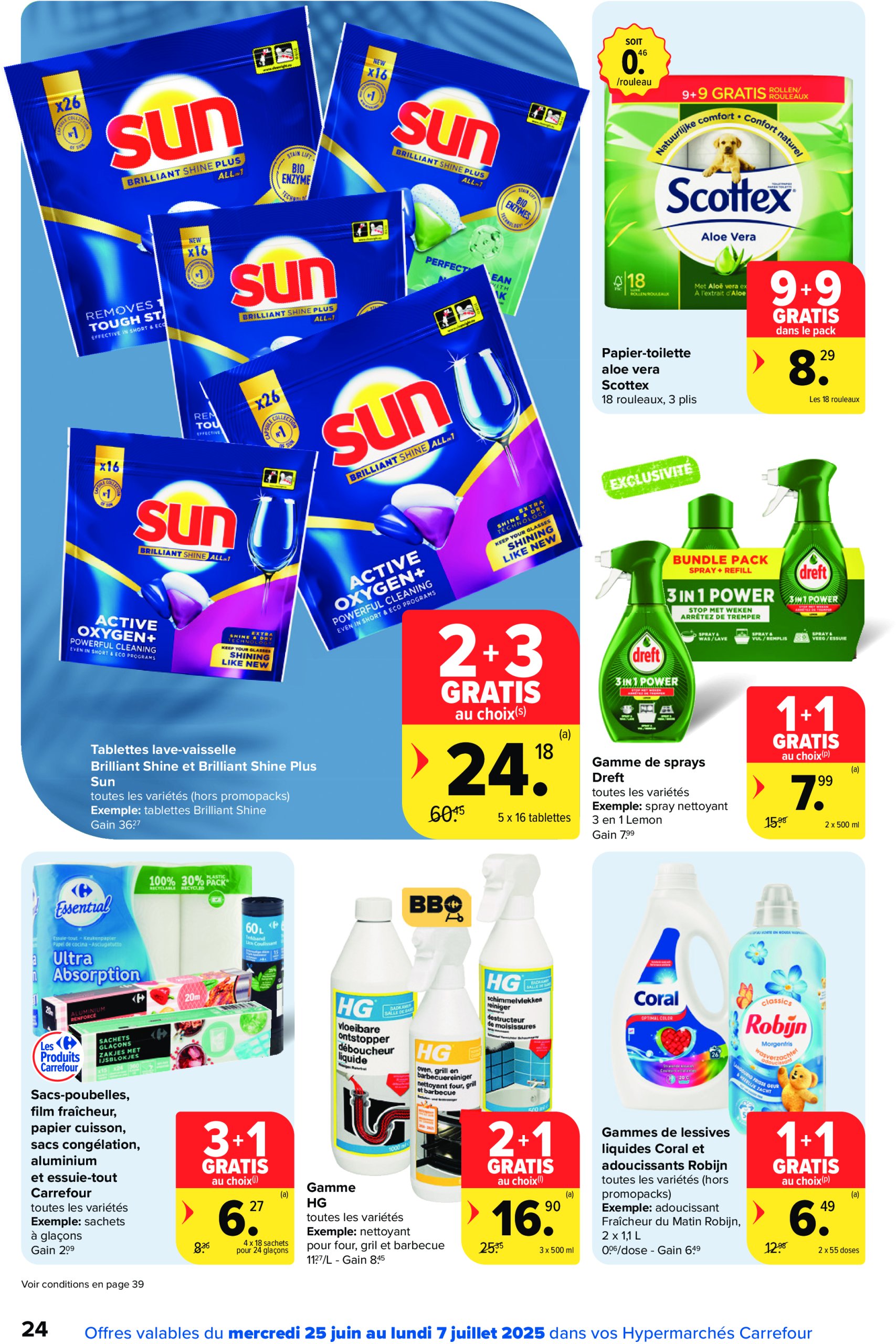 carrefour - Carrefour Hypermarchés folder geldig vanaf 25/06 - 07/07 - page: 24 carrefour - Carrefour Hypermarchés folder geldig vanaf 25/06 - 07/07 - page: 24