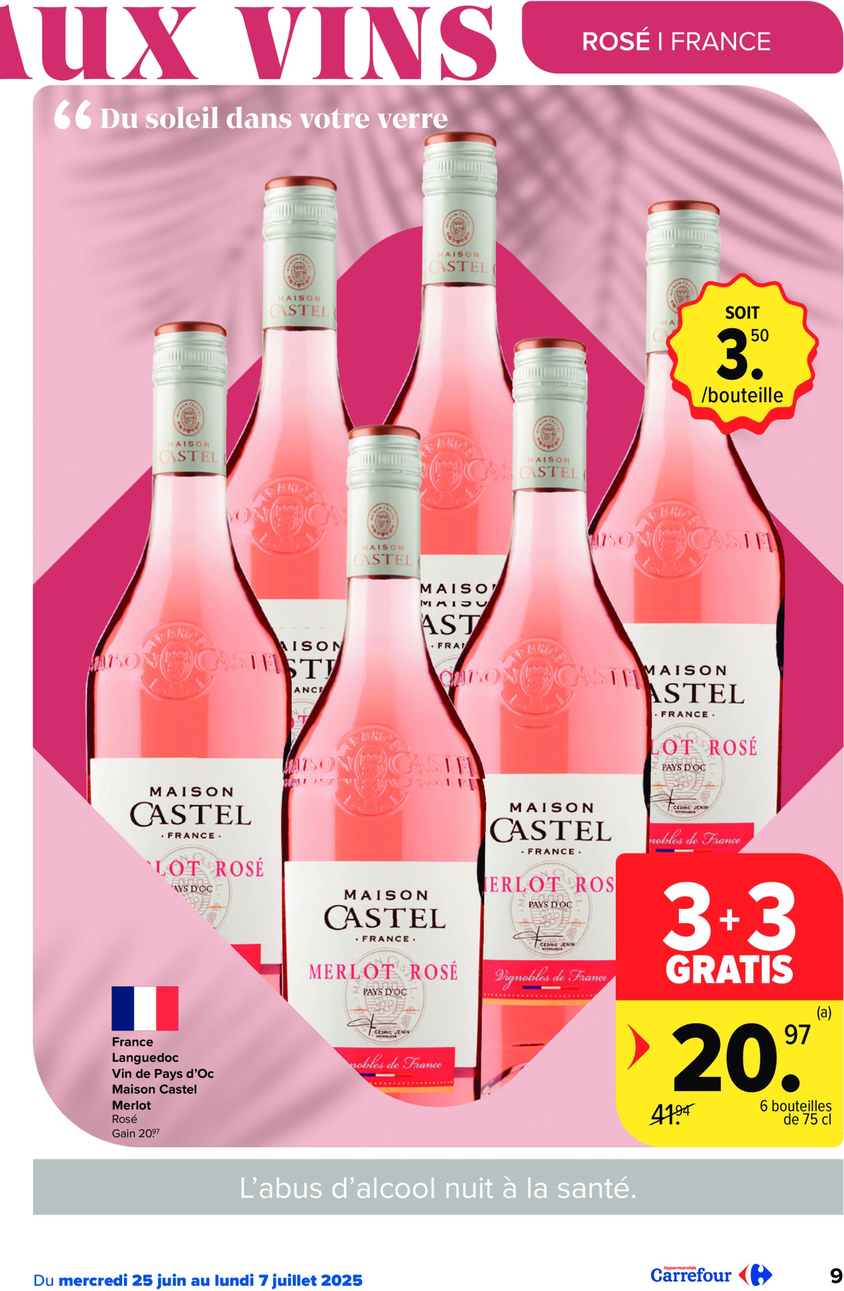 carrefour - Carrefour Hypermarchés folder geldig vanaf 25/06 - 07/07 - page: 9 carrefour - Carrefour Hypermarchés folder geldig vanaf 25/06 - 07/07 - page: 9