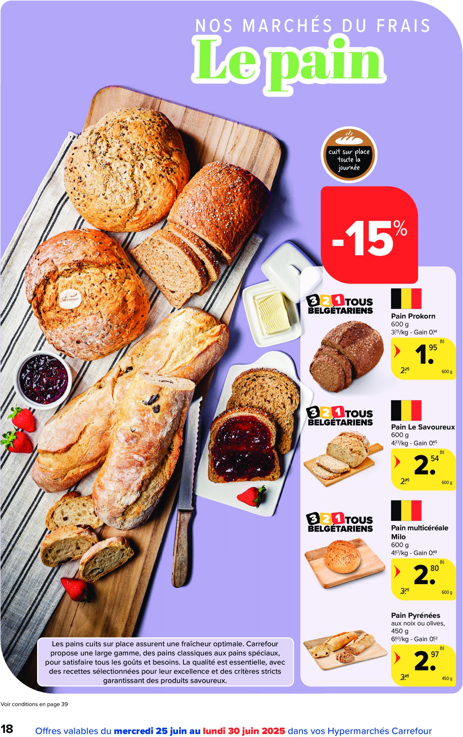 carrefour - Carrefour Hypermarchés folder geldig vanaf 25/06 - 07/07 - page: 18 carrefour - Carrefour Hypermarchés folder geldig vanaf 25/06 - 07/07 - page: 18