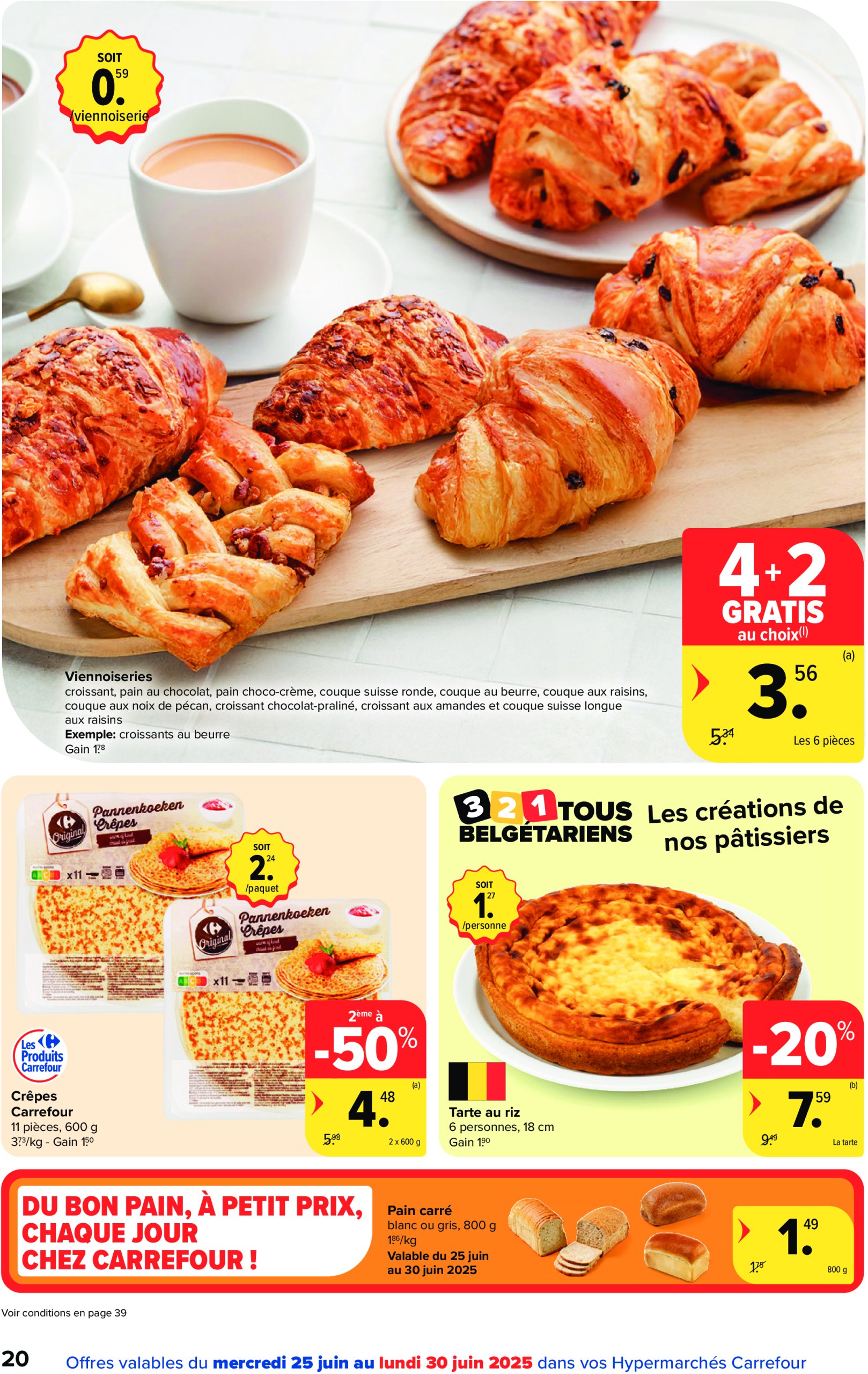 carrefour - Carrefour Hypermarchés folder geldig vanaf 25/06 - 07/07 - page: 20 carrefour - Carrefour Hypermarchés folder geldig vanaf 25/06 - 07/07 - page: 20