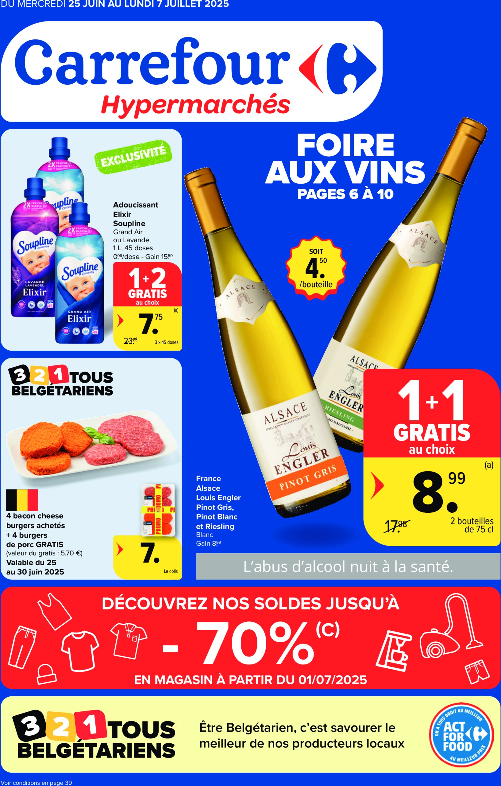 carrefour - Carrefour Hypermarchés folder geldig vanaf 25/06 - 07/07