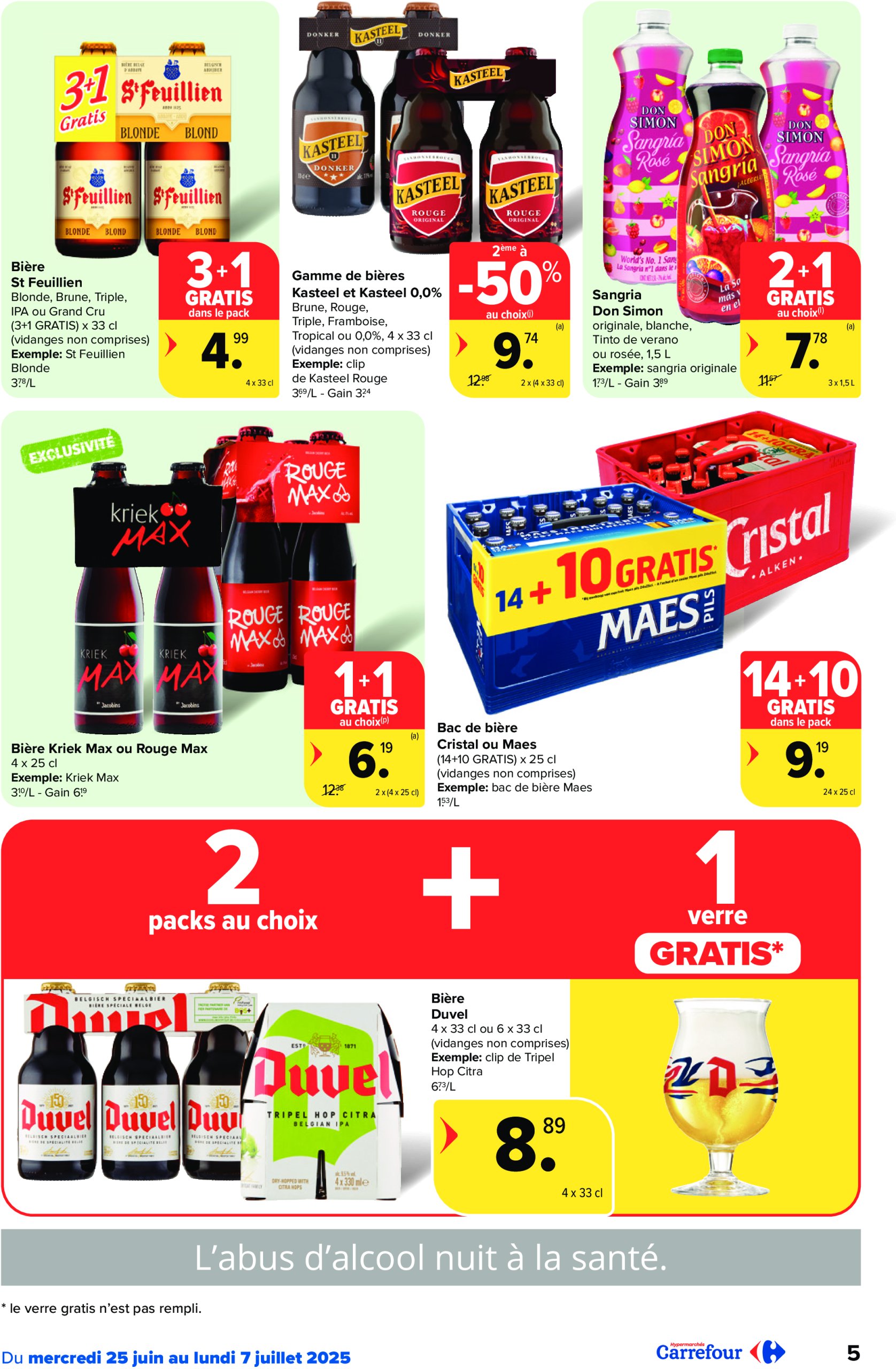 carrefour - Carrefour Hypermarchés folder geldig vanaf 25/06 - 07/07 - page: 5 carrefour - Carrefour Hypermarchés folder geldig vanaf 25/06 - 07/07 - page: 5