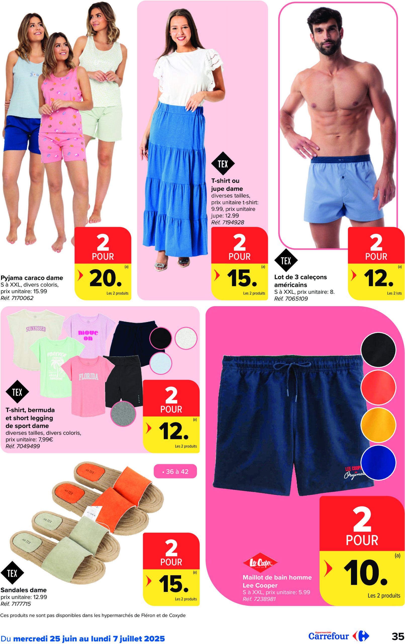 carrefour - Carrefour Hypermarchés folder geldig vanaf 25/06 - 07/07 - page: 35 carrefour - Carrefour Hypermarchés folder geldig vanaf 25/06 - 07/07 - page: 35