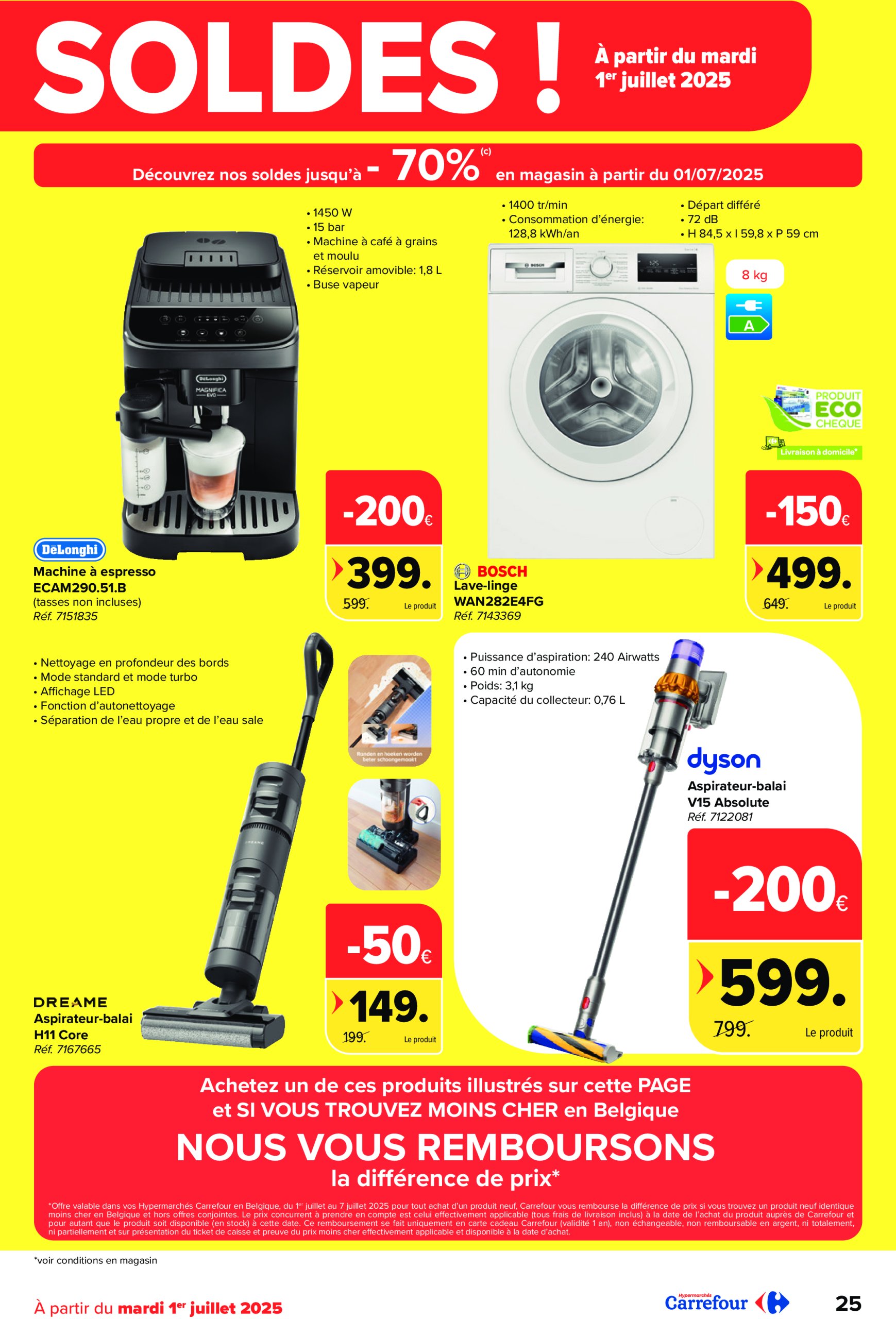 carrefour - Carrefour Hypermarchés folder geldig vanaf 25/06 - 07/07 - page: 25 carrefour - Carrefour Hypermarchés folder geldig vanaf 25/06 - 07/07 - page: 25
