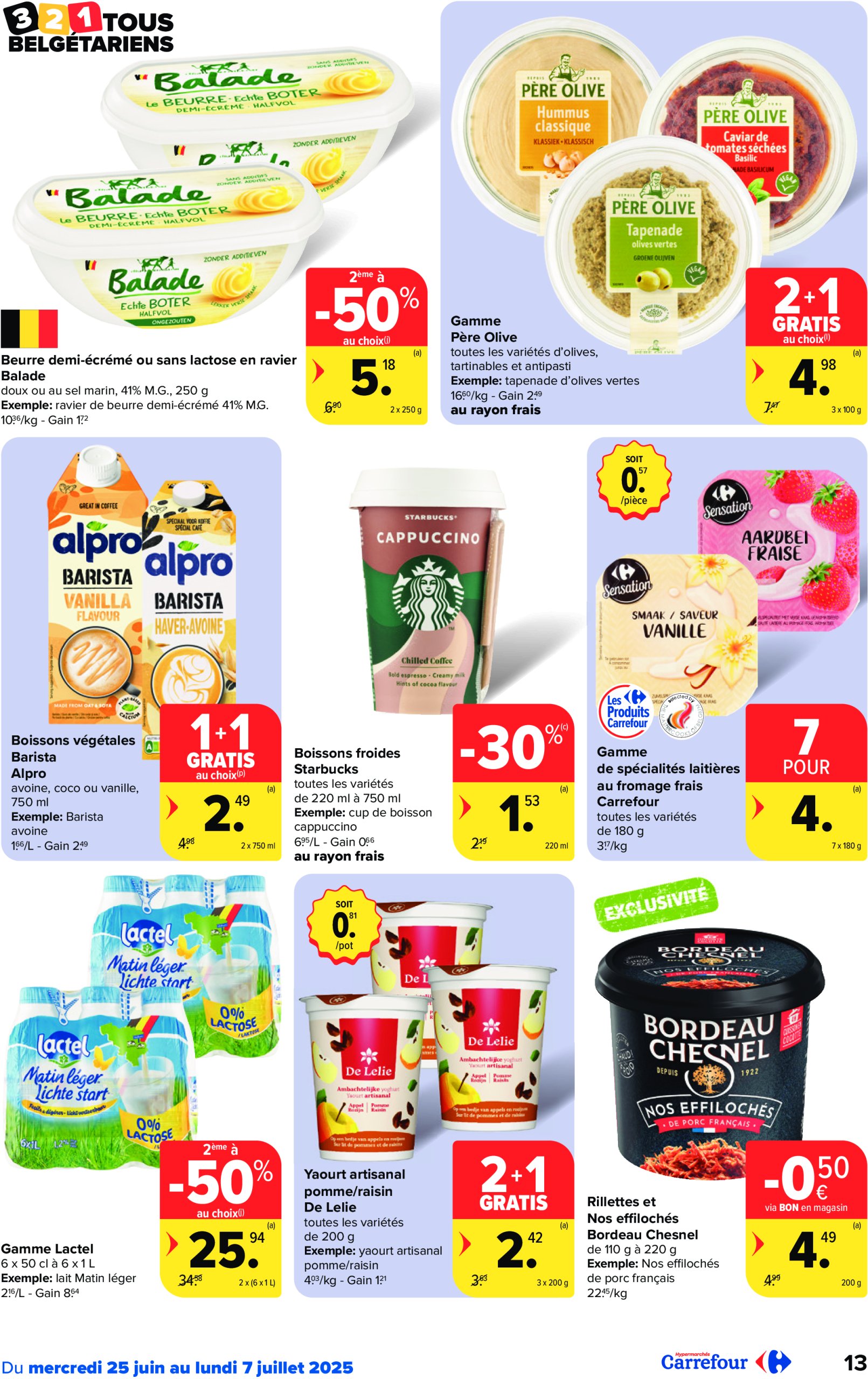 carrefour - Carrefour Hypermarchés folder geldig vanaf 25/06 - 07/07 - page: 13 carrefour - Carrefour Hypermarchés folder geldig vanaf 25/06 - 07/07 - page: 13