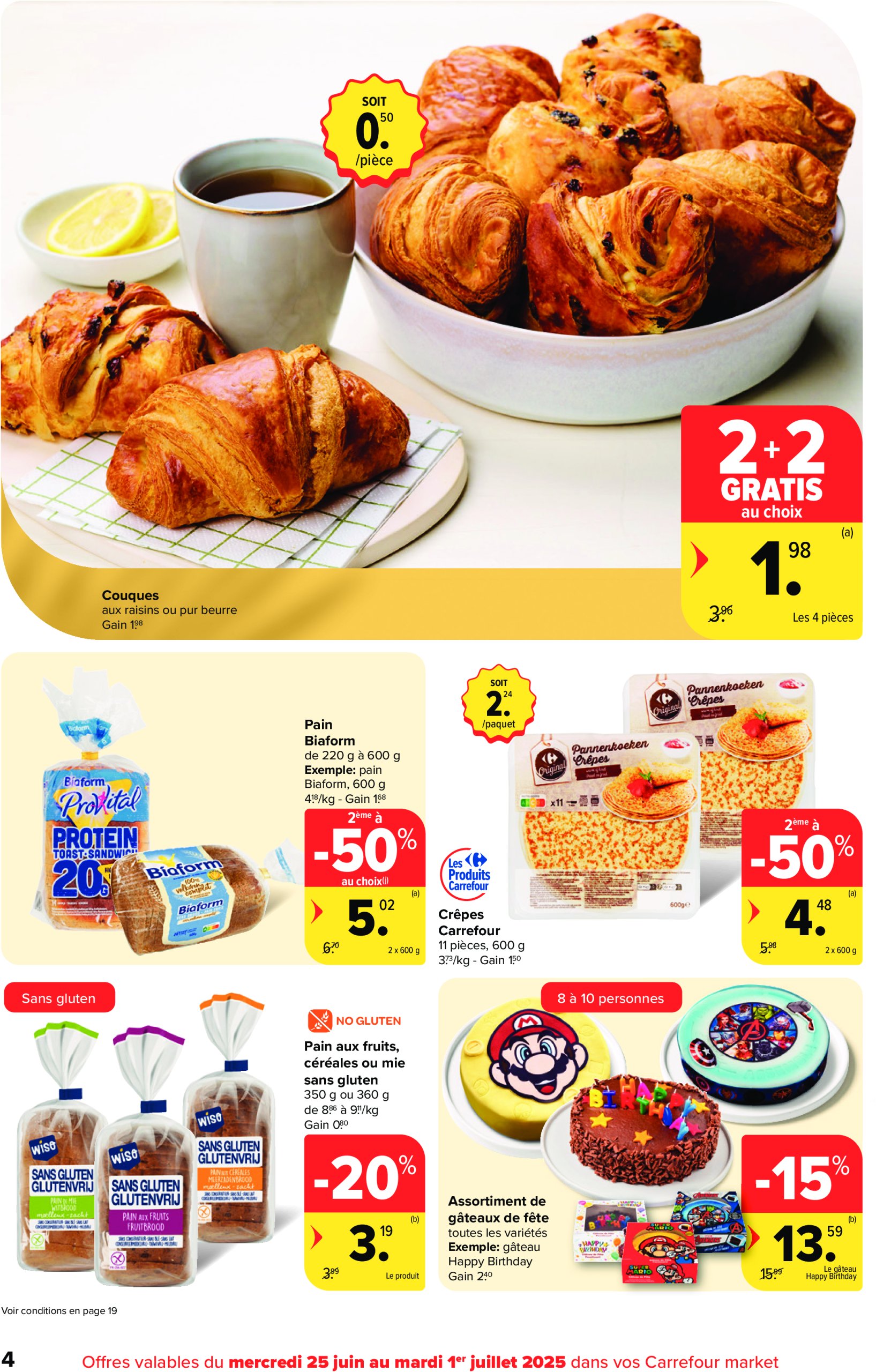 carrefour - Carrefour Market folder geldig vanaf 25/06 - 08/07 - page: 4