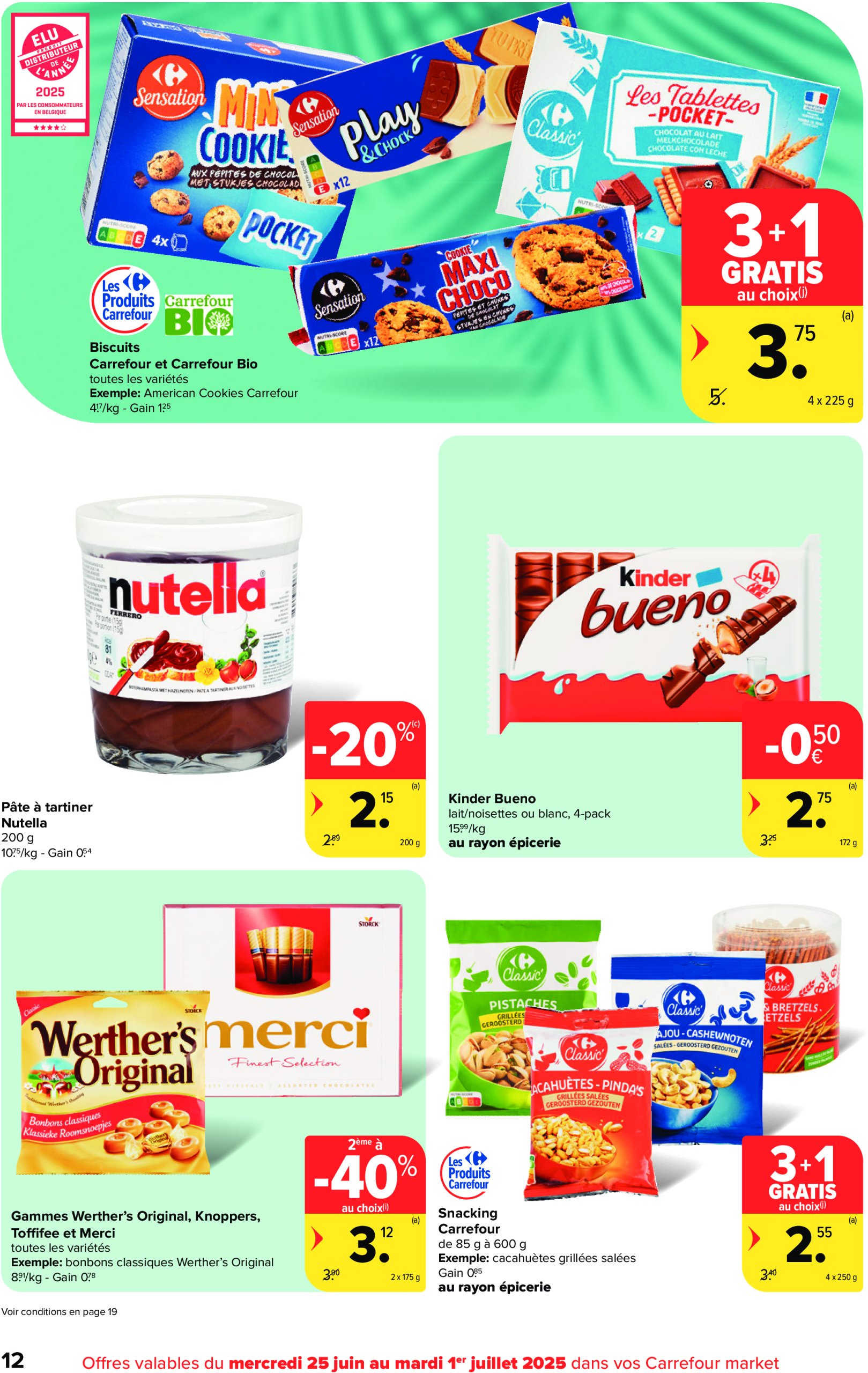carrefour - Carrefour Market folder geldig vanaf 25/06 - 08/07 - page: 12