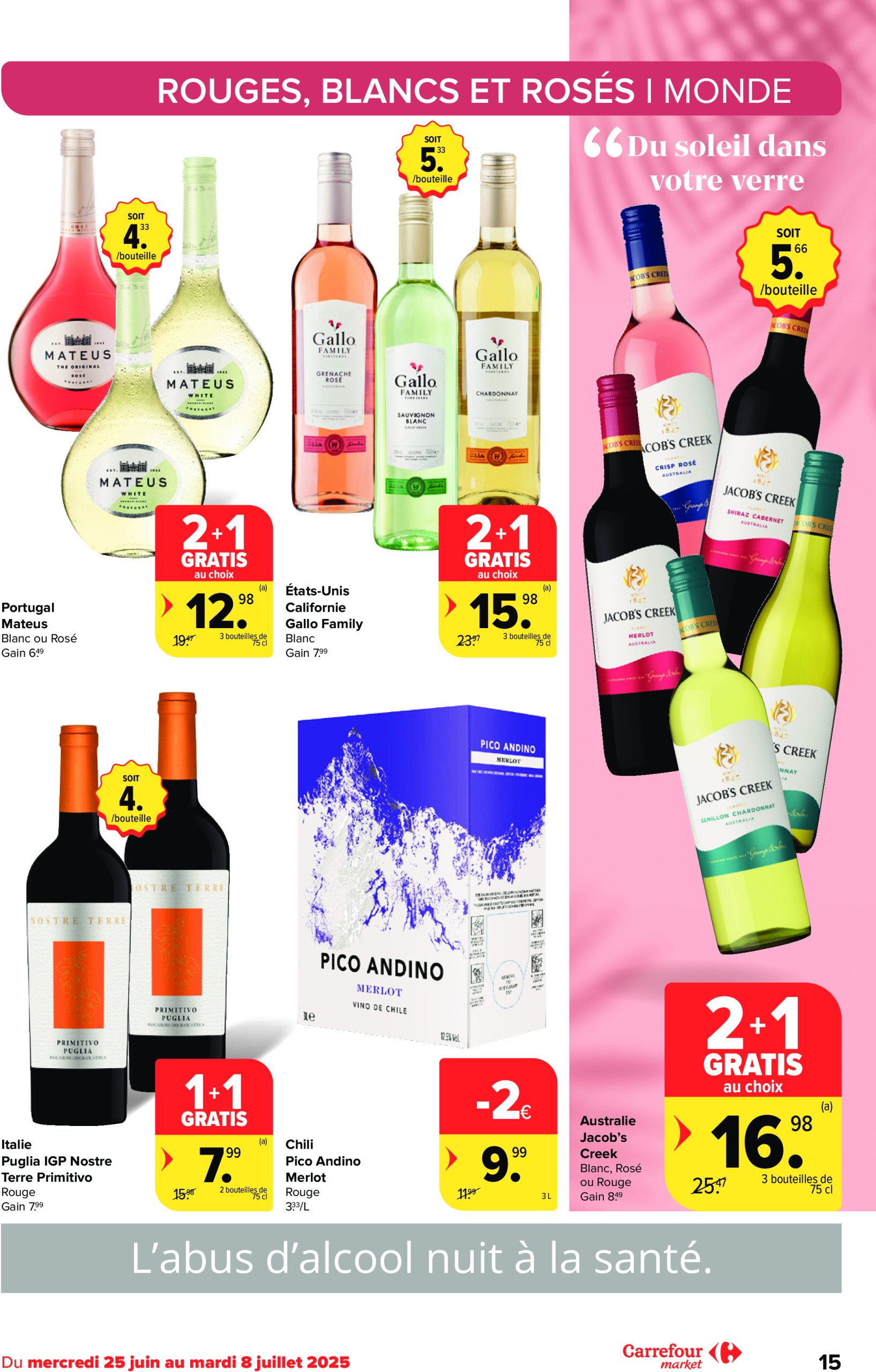 carrefour - Carrefour Market folder geldig vanaf 25/06 - 08/07 - page: 15