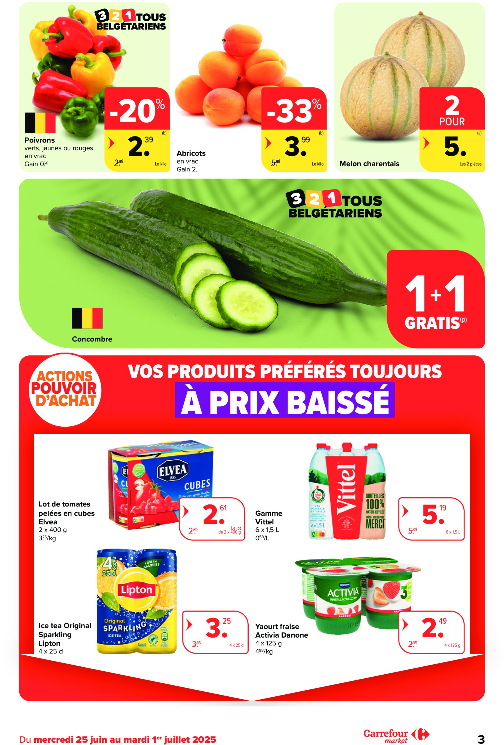 carrefour - Carrefour Market folder geldig vanaf 25/06 - 08/07 - page: 3