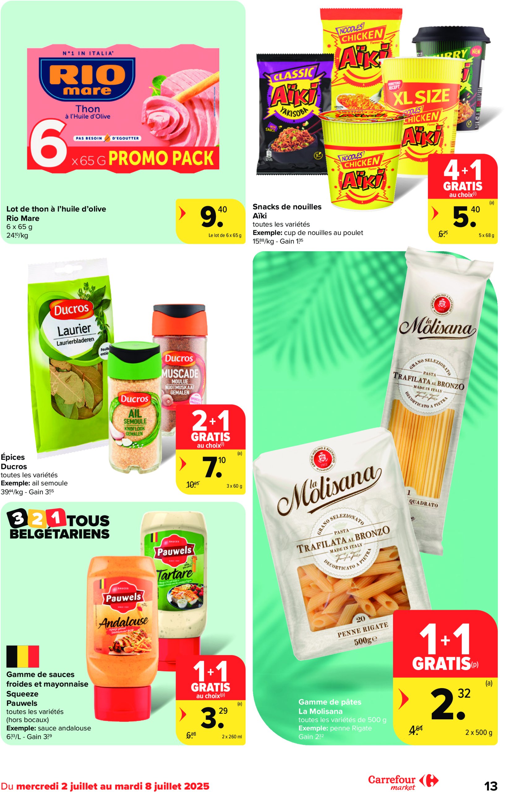 carrefour - Carrefour Market folder geldig vanaf 02/07 - 08/07 - page: 13