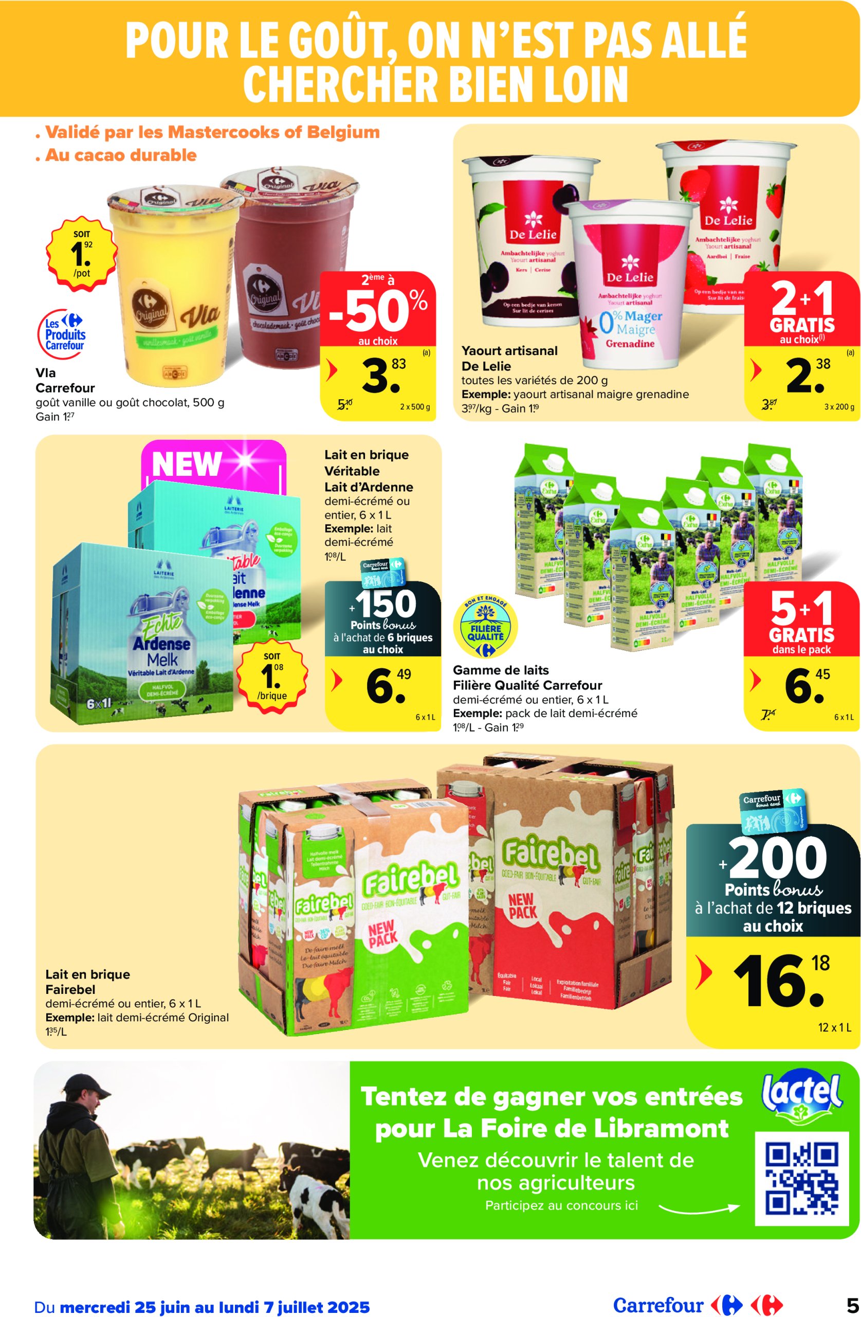 carrefour - Carrefour Hypermarchés - Market Spécial Act For Food folder geldig vanaf 25/06 - 07/07 - page: 5