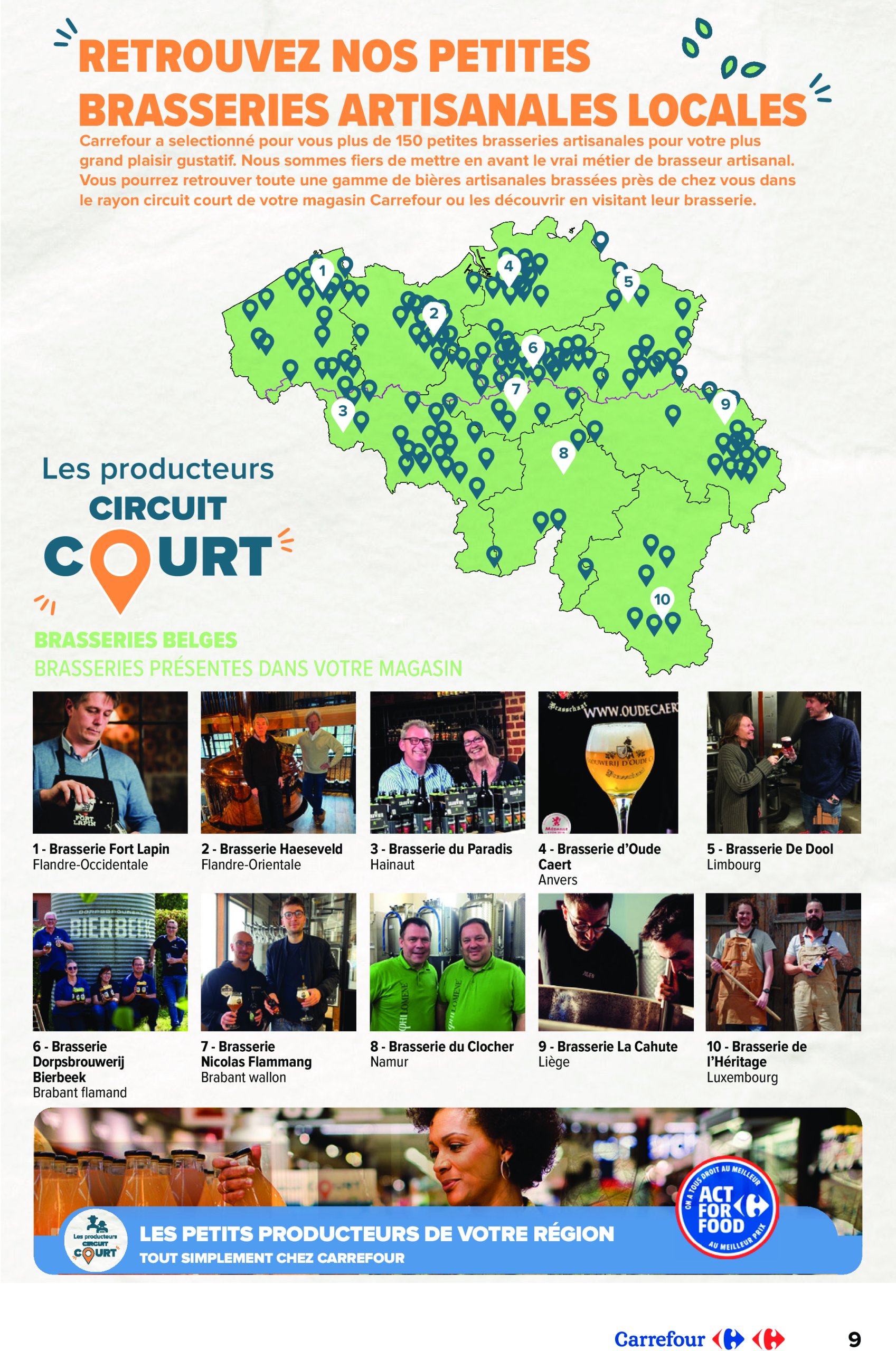 carrefour - Carrefour Hypermarchés - Market Spécial Act For Food folder geldig vanaf 25/06 - 07/07 - page: 9