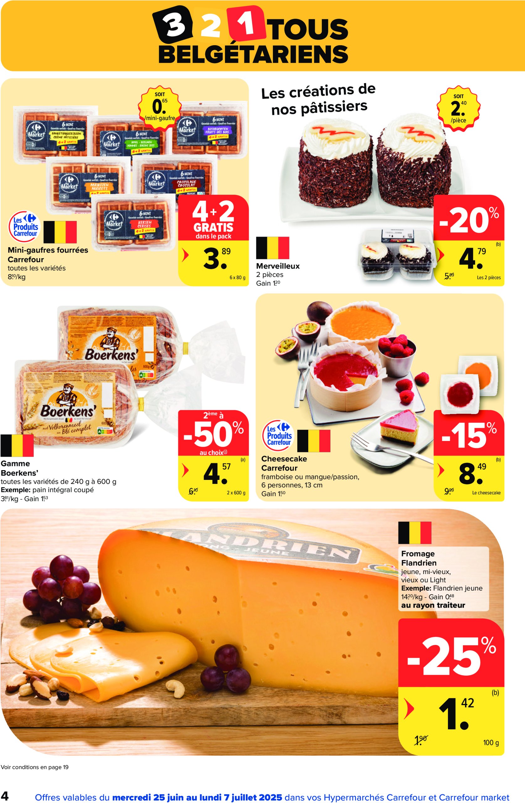 carrefour - Carrefour Hypermarchés - Market Spécial Act For Food folder geldig vanaf 25/06 - 07/07 - page: 4
