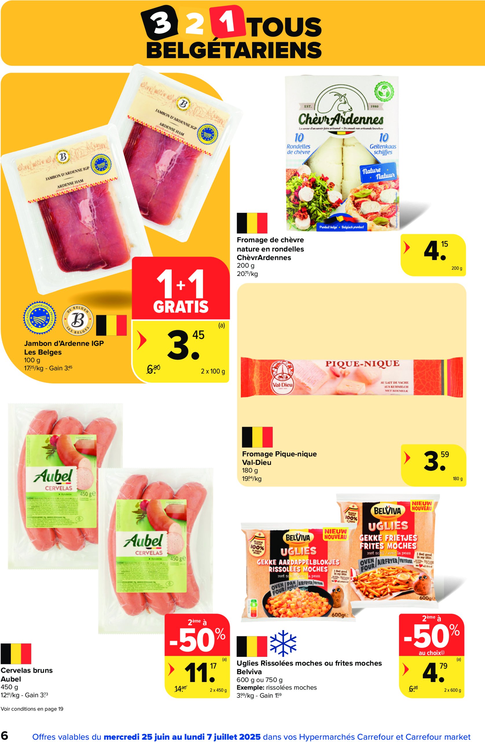 carrefour - Carrefour Hypermarchés - Market Spécial Act For Food folder geldig vanaf 25/06 - 07/07 - page: 6