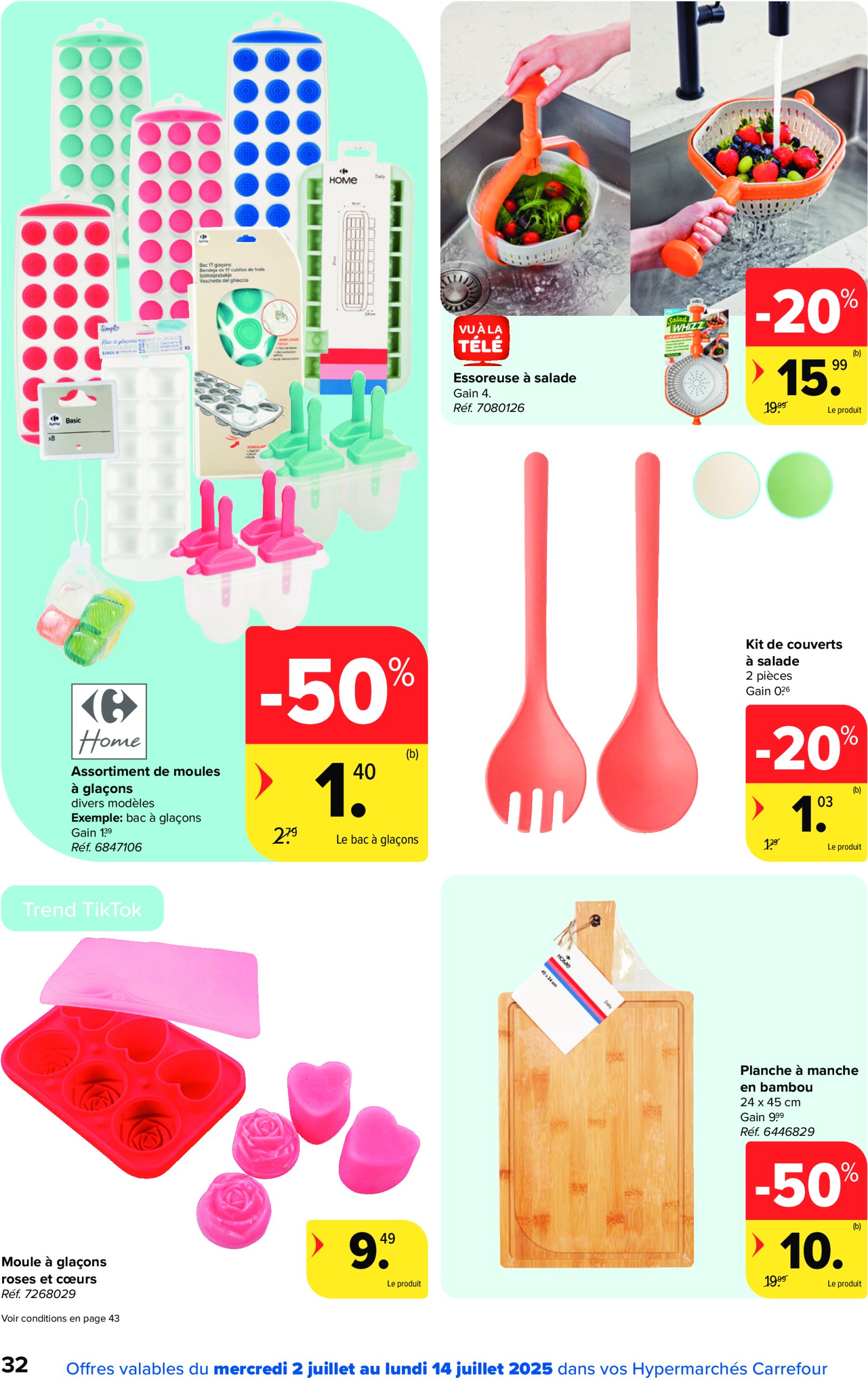 carrefour - Carrefour Hypermarchés folder geldig vanaf 02/07 - 14/07 - page: 32 carrefour - Carrefour Hypermarchés folder geldig vanaf 02/07 - 14/07 - page: 32