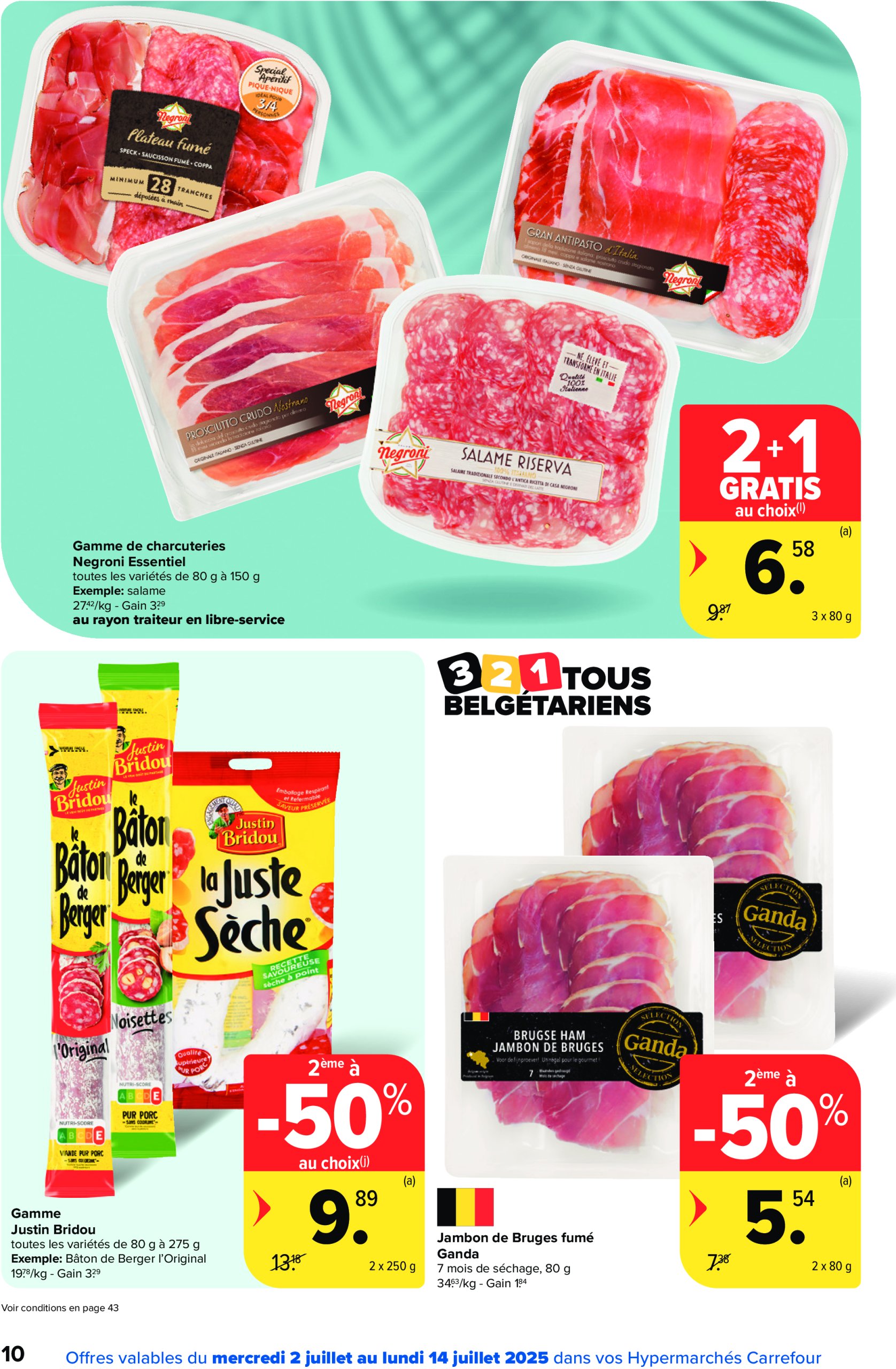 carrefour - Carrefour Hypermarchés folder geldig vanaf 02/07 - 14/07 - page: 10 carrefour - Carrefour Hypermarchés folder geldig vanaf 02/07 - 14/07 - page: 10