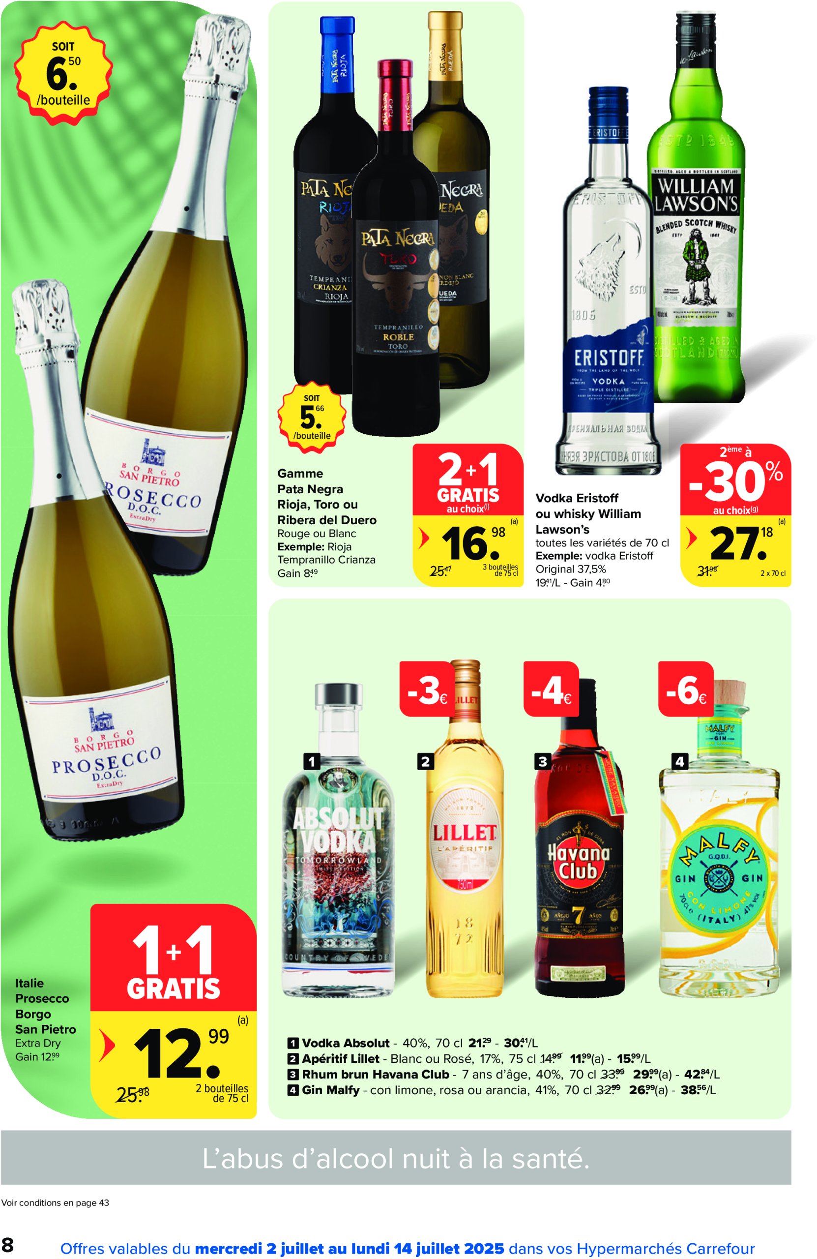 carrefour - Carrefour Hypermarchés folder geldig vanaf 02/07 - 14/07 - page: 8 carrefour - Carrefour Hypermarchés folder geldig vanaf 02/07 - 14/07 - page: 8