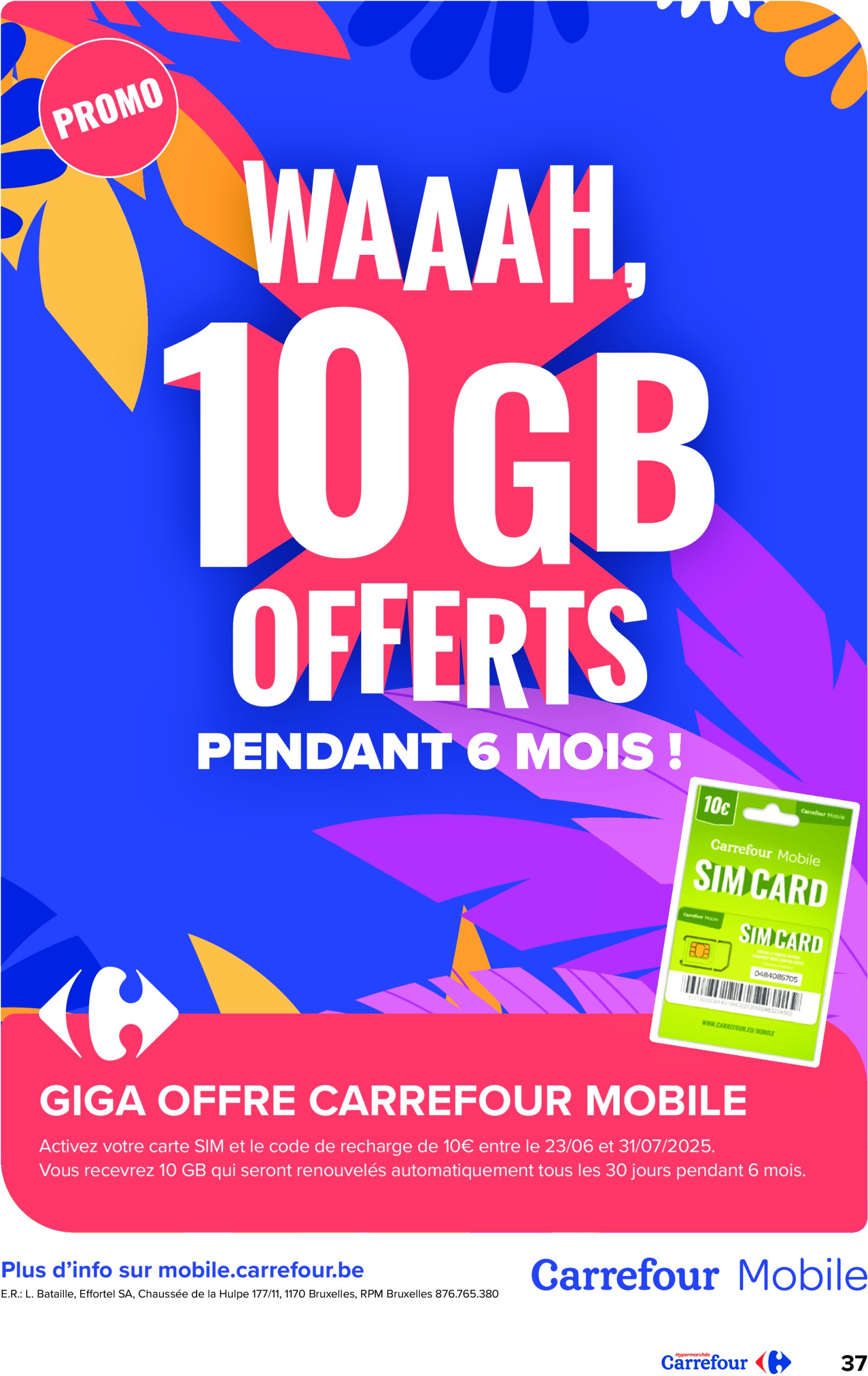 carrefour - Carrefour Hypermarchés folder geldig vanaf 02/07 - 14/07 - page: 37 carrefour - Carrefour Hypermarchés folder geldig vanaf 02/07 - 14/07 - page: 37