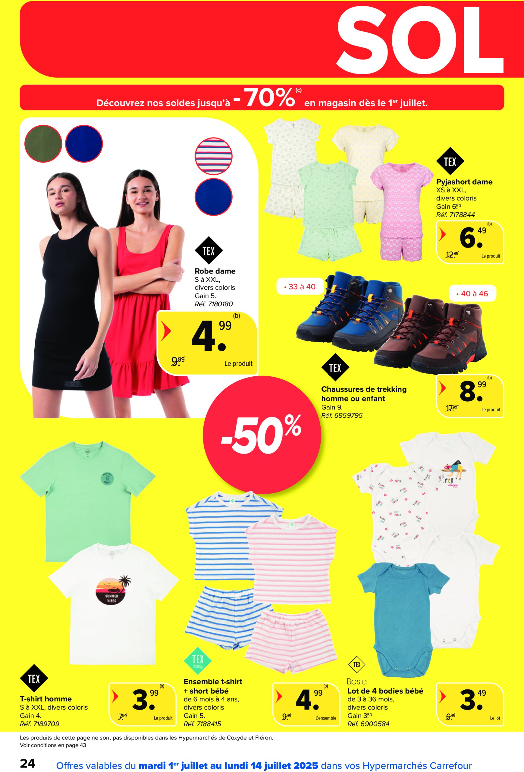 carrefour - Carrefour Hypermarchés folder geldig vanaf 02/07 - 14/07 - page: 24 carrefour - Carrefour Hypermarchés folder geldig vanaf 02/07 - 14/07 - page: 24