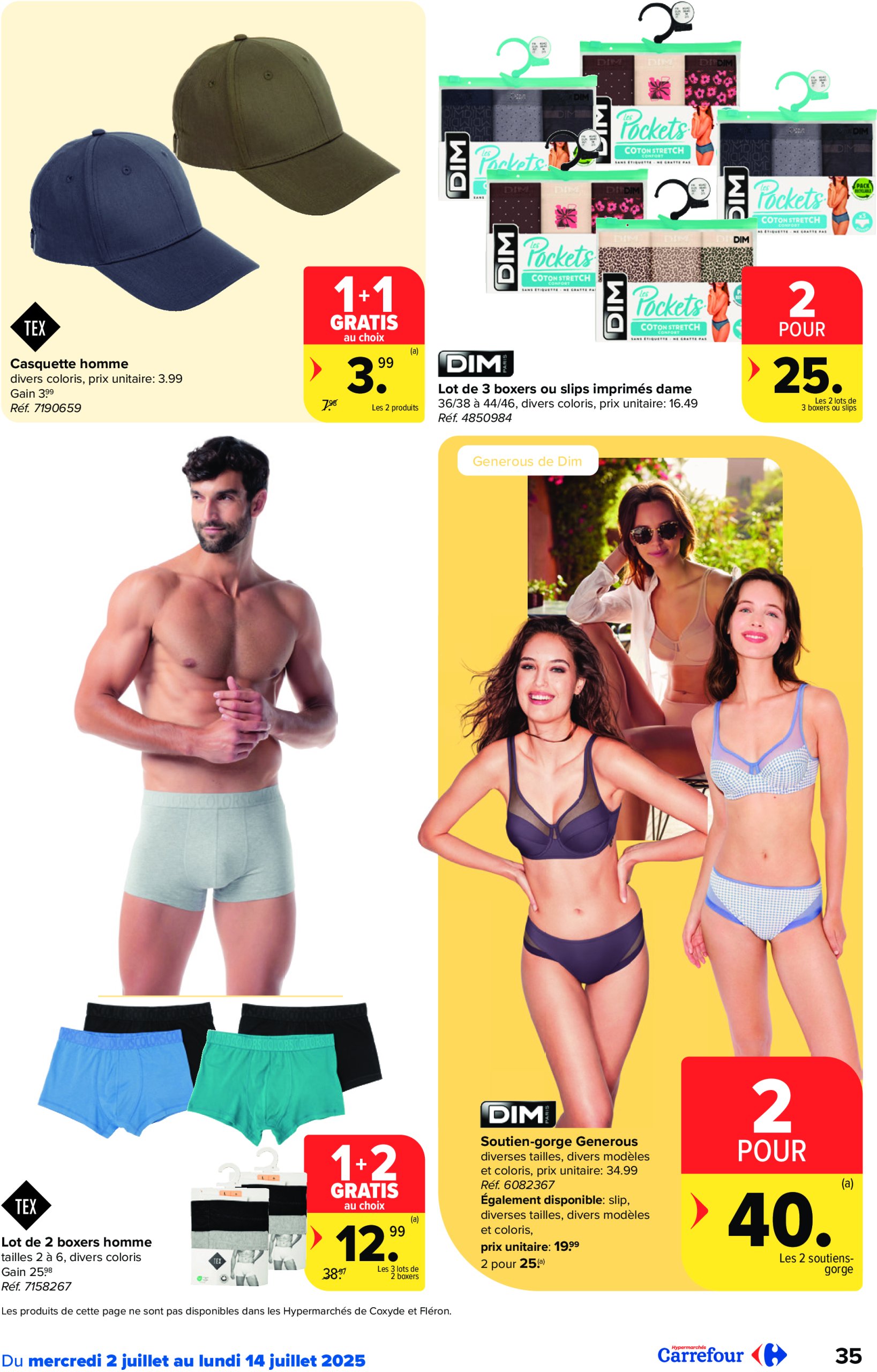carrefour - Carrefour Hypermarchés folder geldig vanaf 02/07 - 14/07 - page: 35 carrefour - Carrefour Hypermarchés folder geldig vanaf 02/07 - 14/07 - page: 35