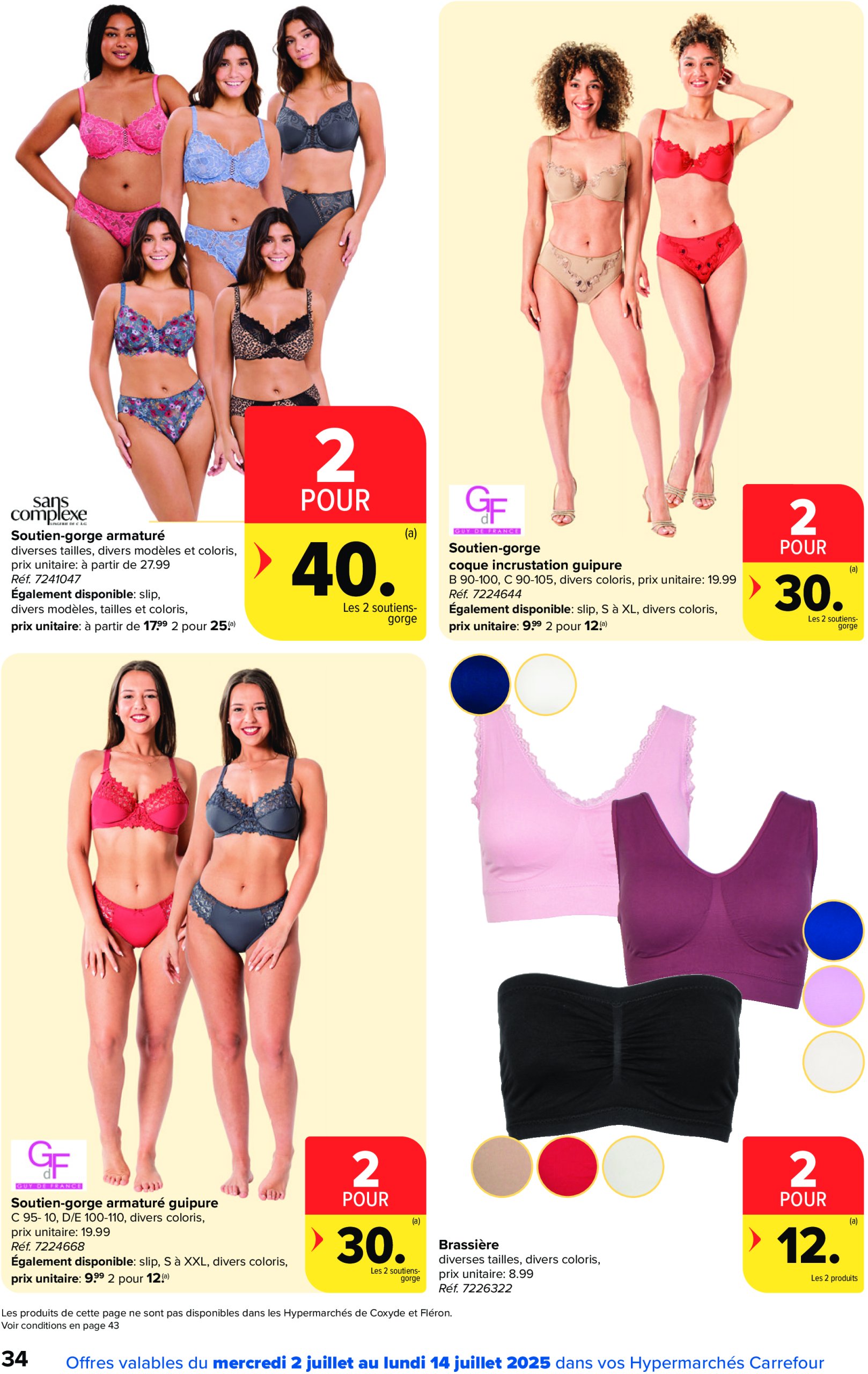 carrefour - Carrefour Hypermarchés folder geldig vanaf 02/07 - 14/07 - page: 34 carrefour - Carrefour Hypermarchés folder geldig vanaf 02/07 - 14/07 - page: 34