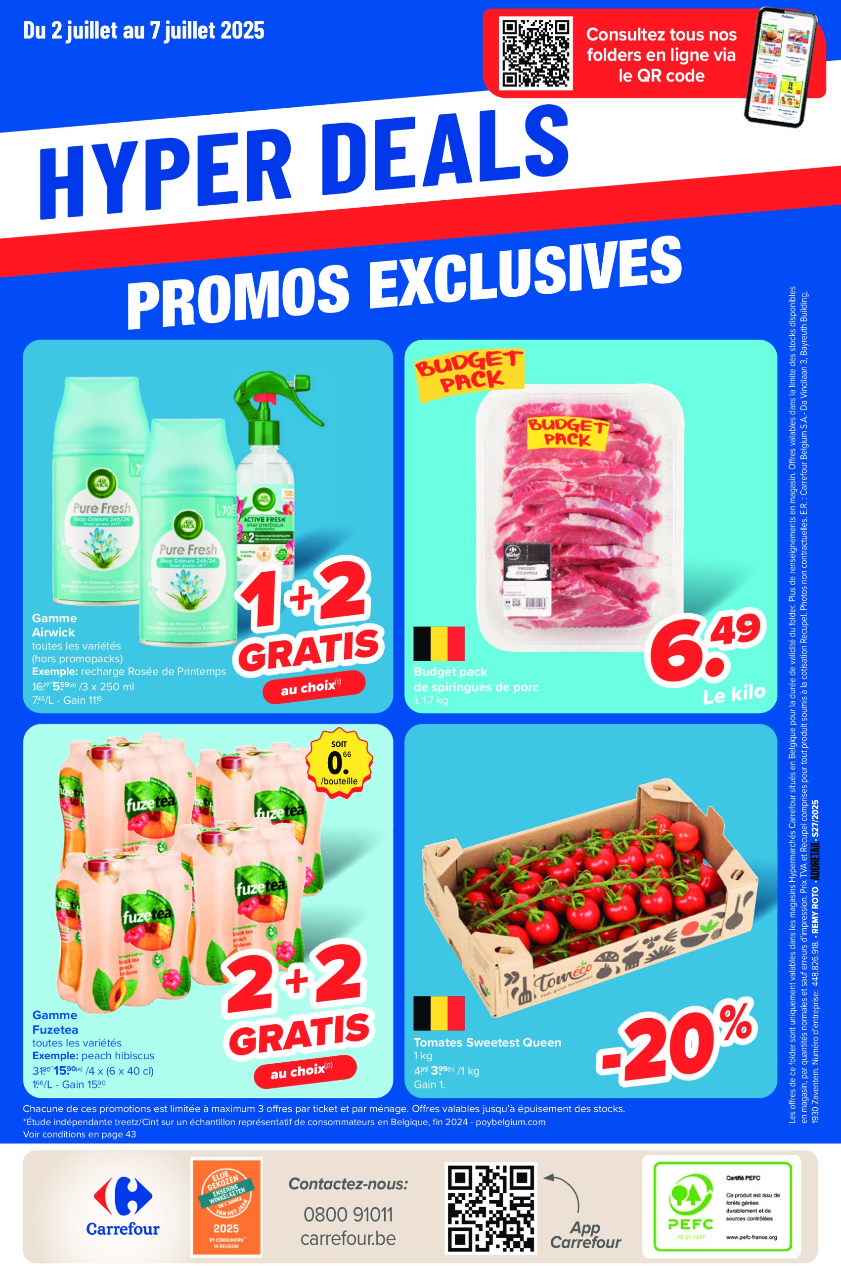 carrefour - Carrefour Hypermarchés folder geldig vanaf 02/07 - 14/07 - page: 44 carrefour - Carrefour Hypermarchés folder geldig vanaf 02/07 - 14/07 - page: 44