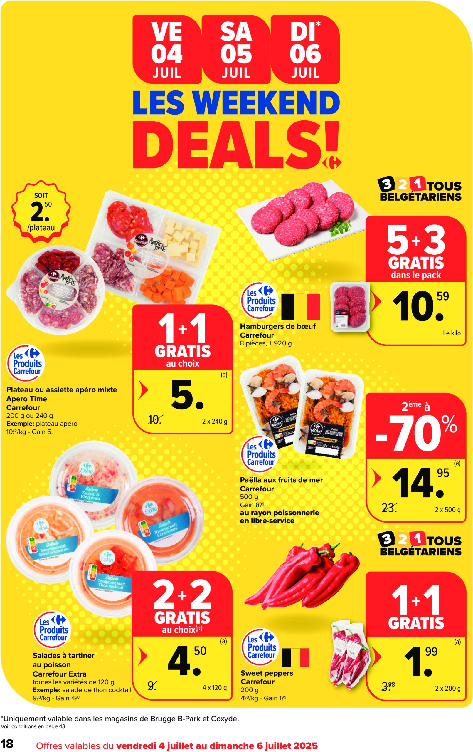 carrefour - Carrefour Hypermarchés folder geldig vanaf 02/07 - 14/07 - page: 18 carrefour - Carrefour Hypermarchés folder geldig vanaf 02/07 - 14/07 - page: 18