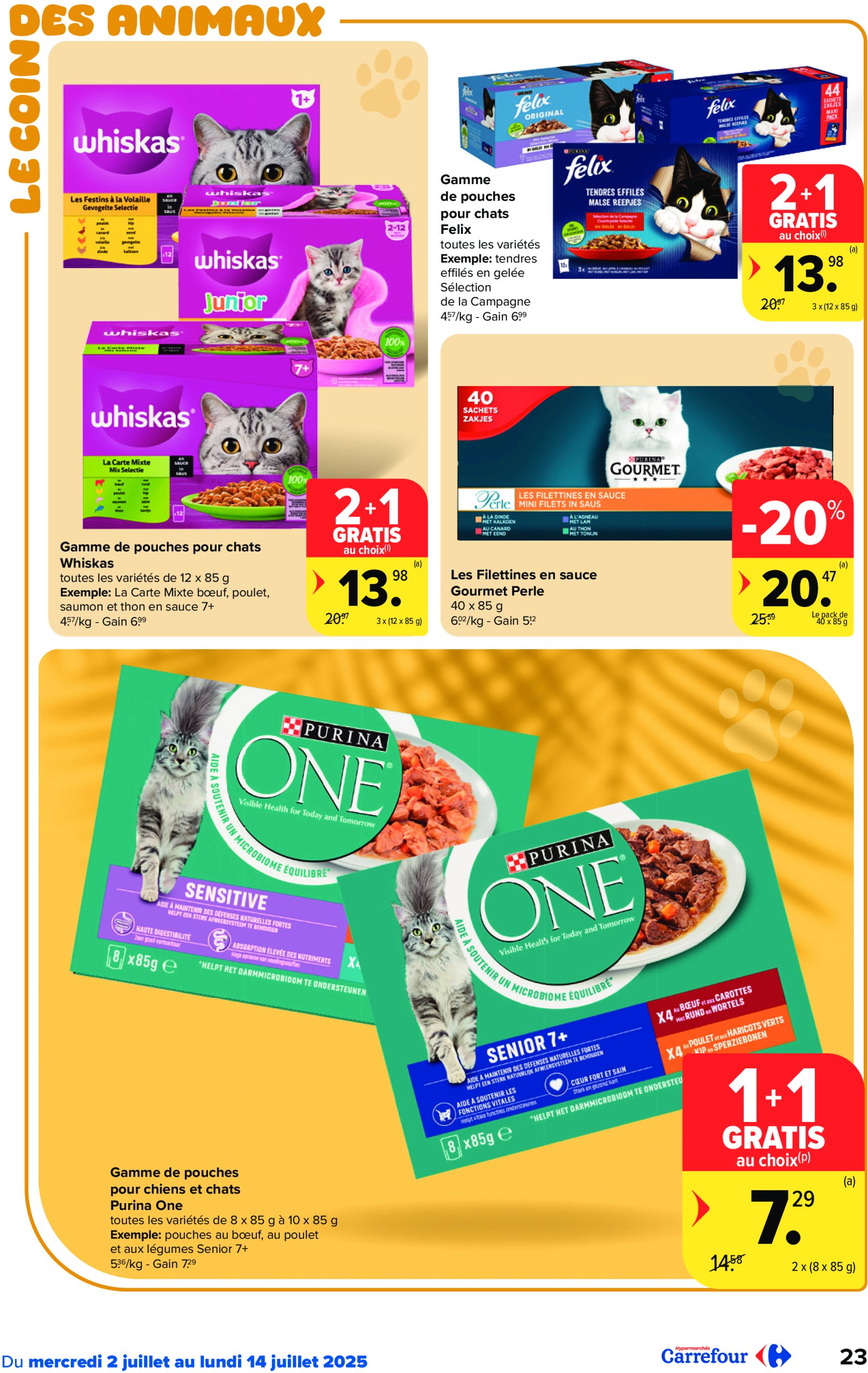 carrefour - Carrefour Hypermarchés folder geldig vanaf 02/07 - 14/07 - page: 23 carrefour - Carrefour Hypermarchés folder geldig vanaf 02/07 - 14/07 - page: 23