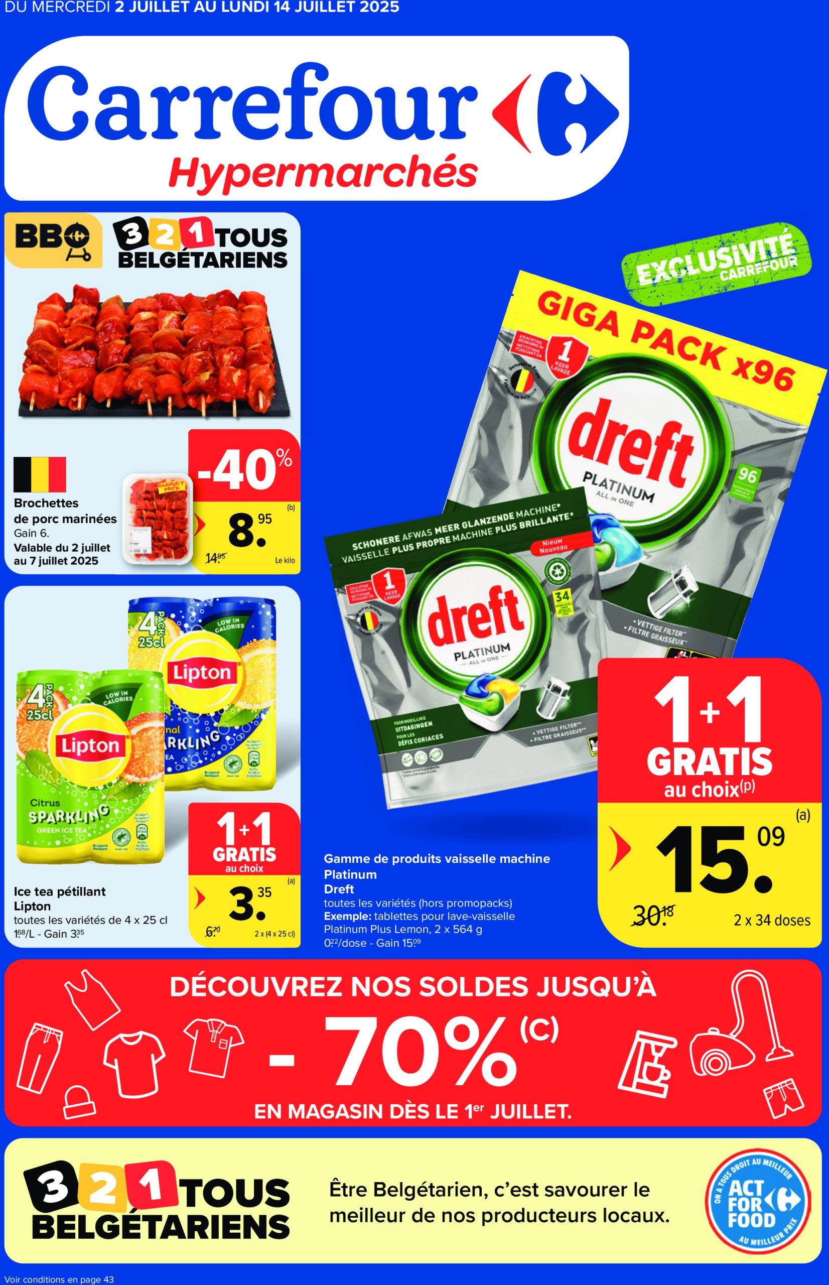 carrefour - Carrefour Hypermarchés folder geldig vanaf 02/07 - 14/07