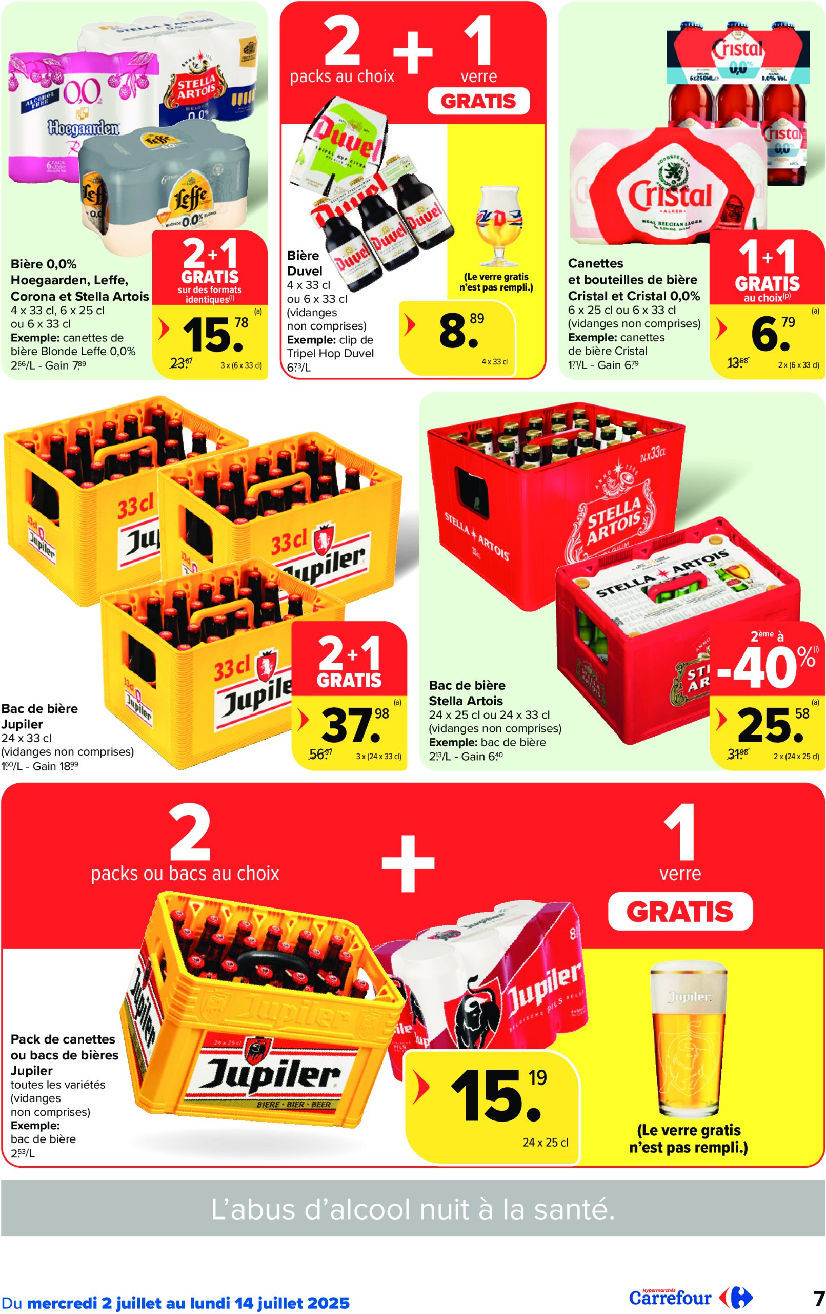 carrefour - Carrefour Hypermarchés folder geldig vanaf 02/07 - 14/07 - page: 7 carrefour - Carrefour Hypermarchés folder geldig vanaf 02/07 - 14/07 - page: 7