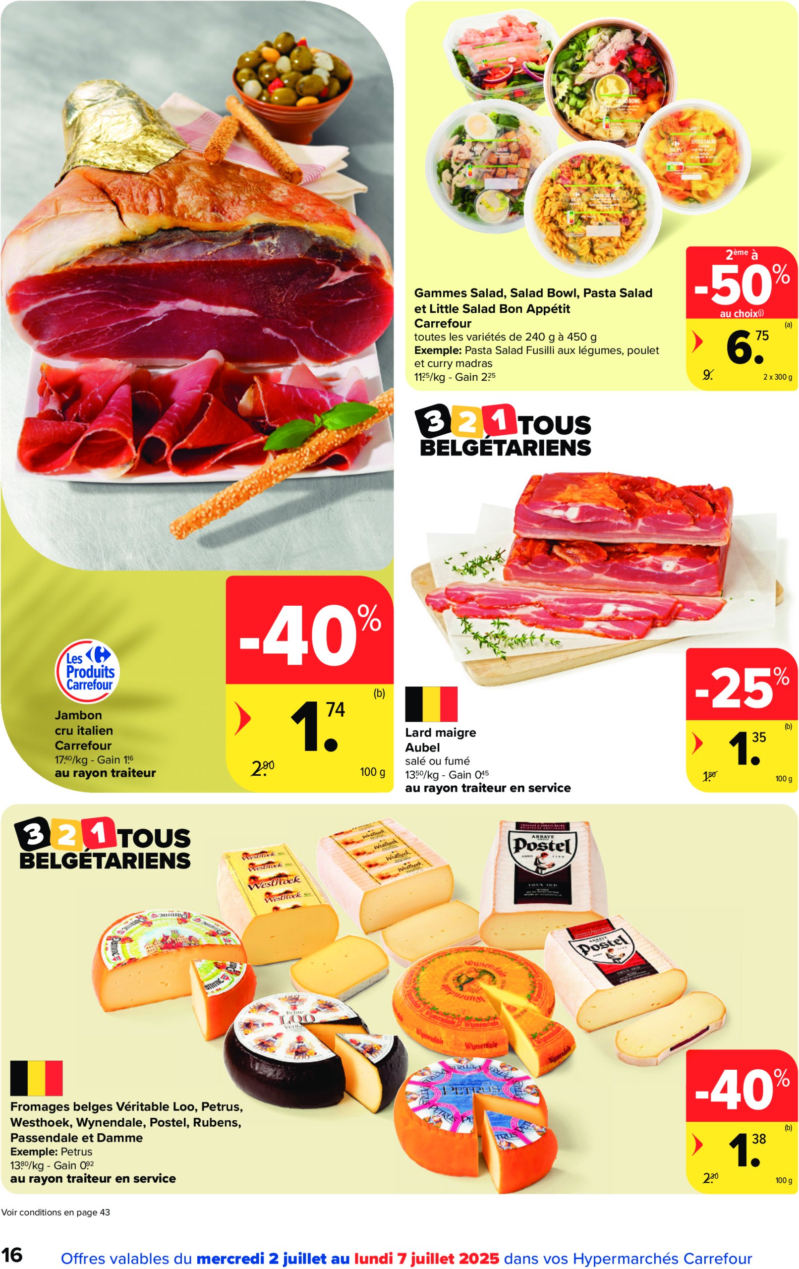 carrefour - Carrefour Hypermarchés folder geldig vanaf 02/07 - 14/07 - page: 16 carrefour - Carrefour Hypermarchés folder geldig vanaf 02/07 - 14/07 - page: 16