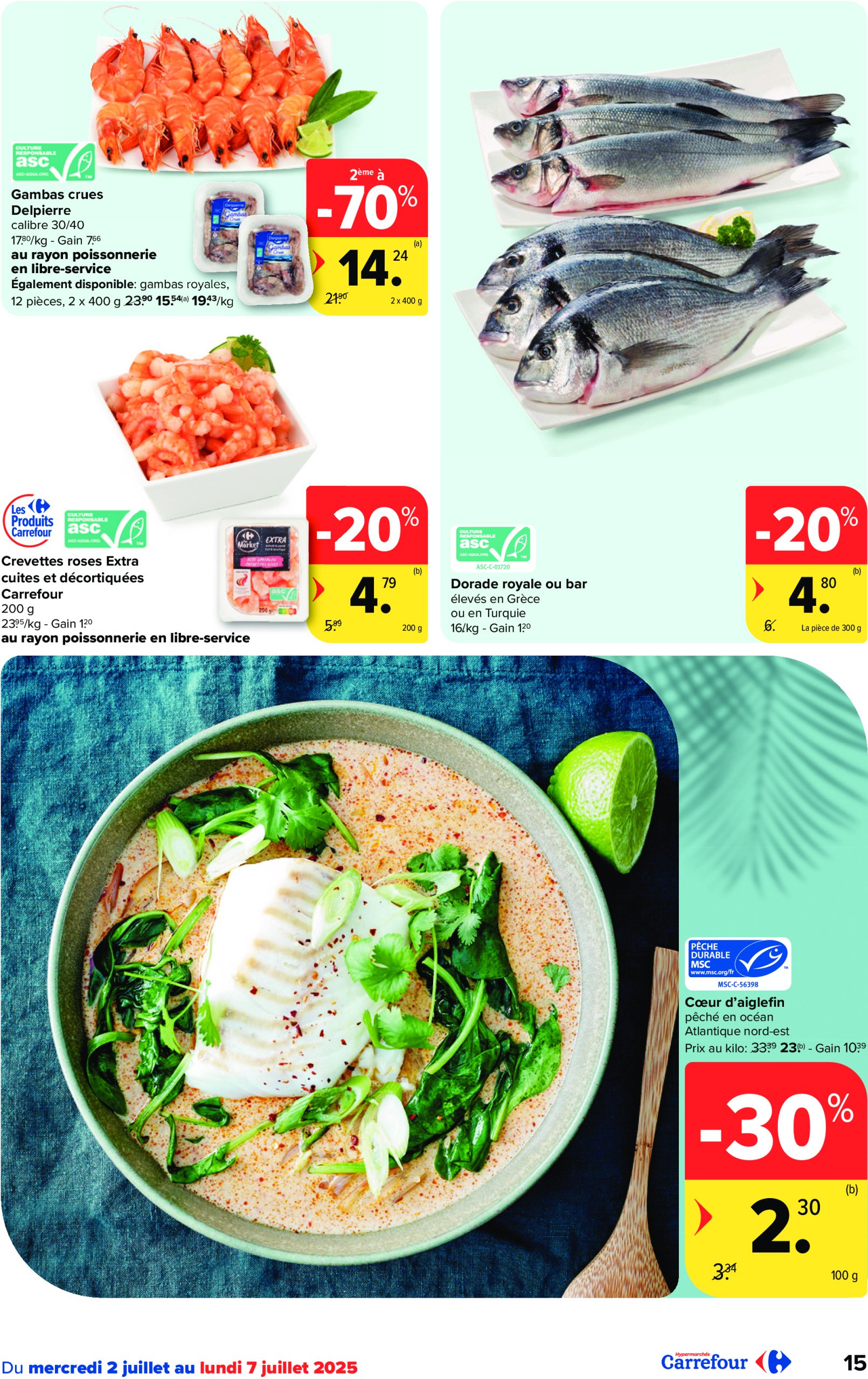 carrefour - Carrefour Hypermarchés folder geldig vanaf 02/07 - 14/07 - page: 15 carrefour - Carrefour Hypermarchés folder geldig vanaf 02/07 - 14/07 - page: 15