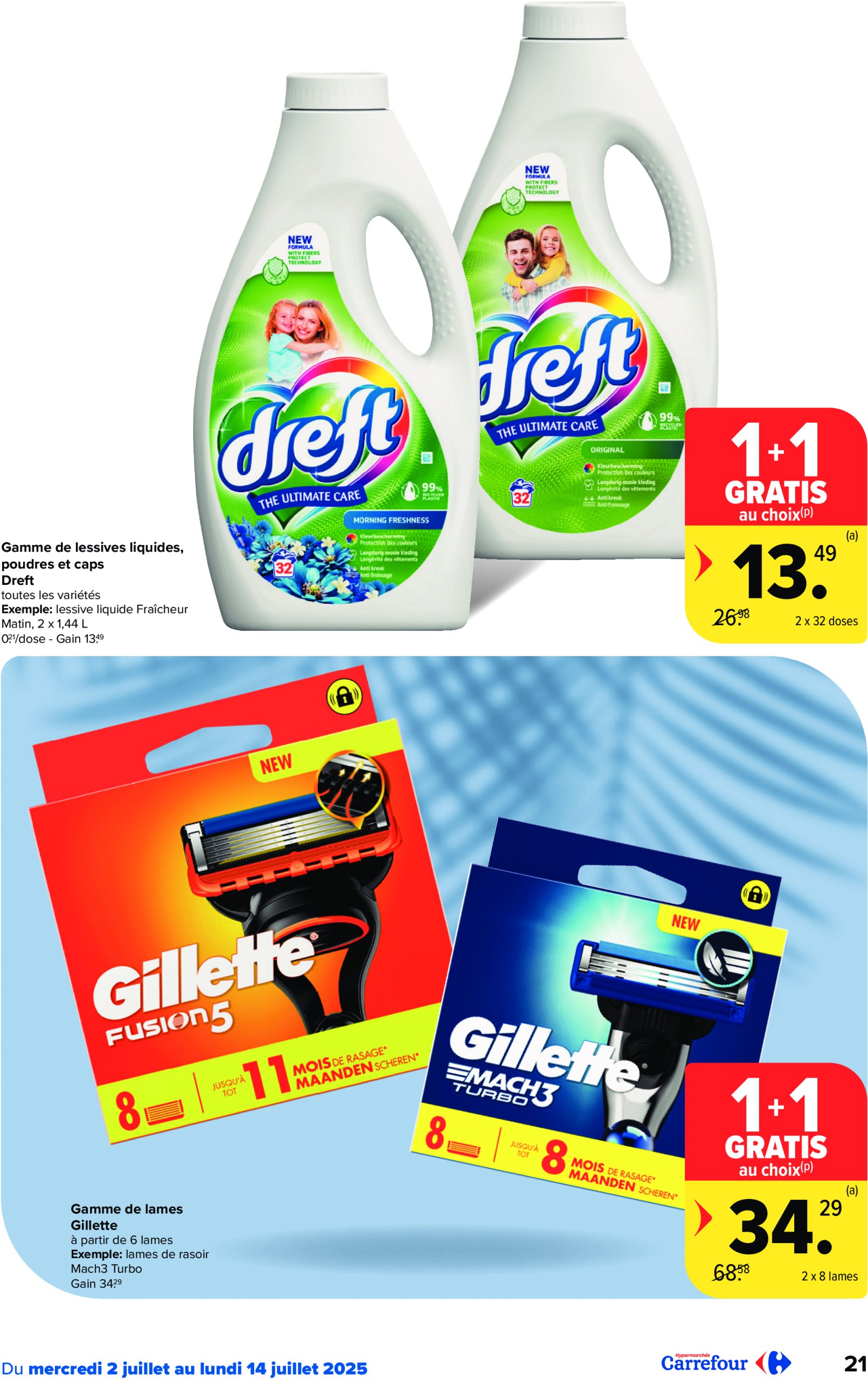 carrefour - Carrefour Hypermarchés folder geldig vanaf 02/07 - 14/07 - page: 21 carrefour - Carrefour Hypermarchés folder geldig vanaf 02/07 - 14/07 - page: 21