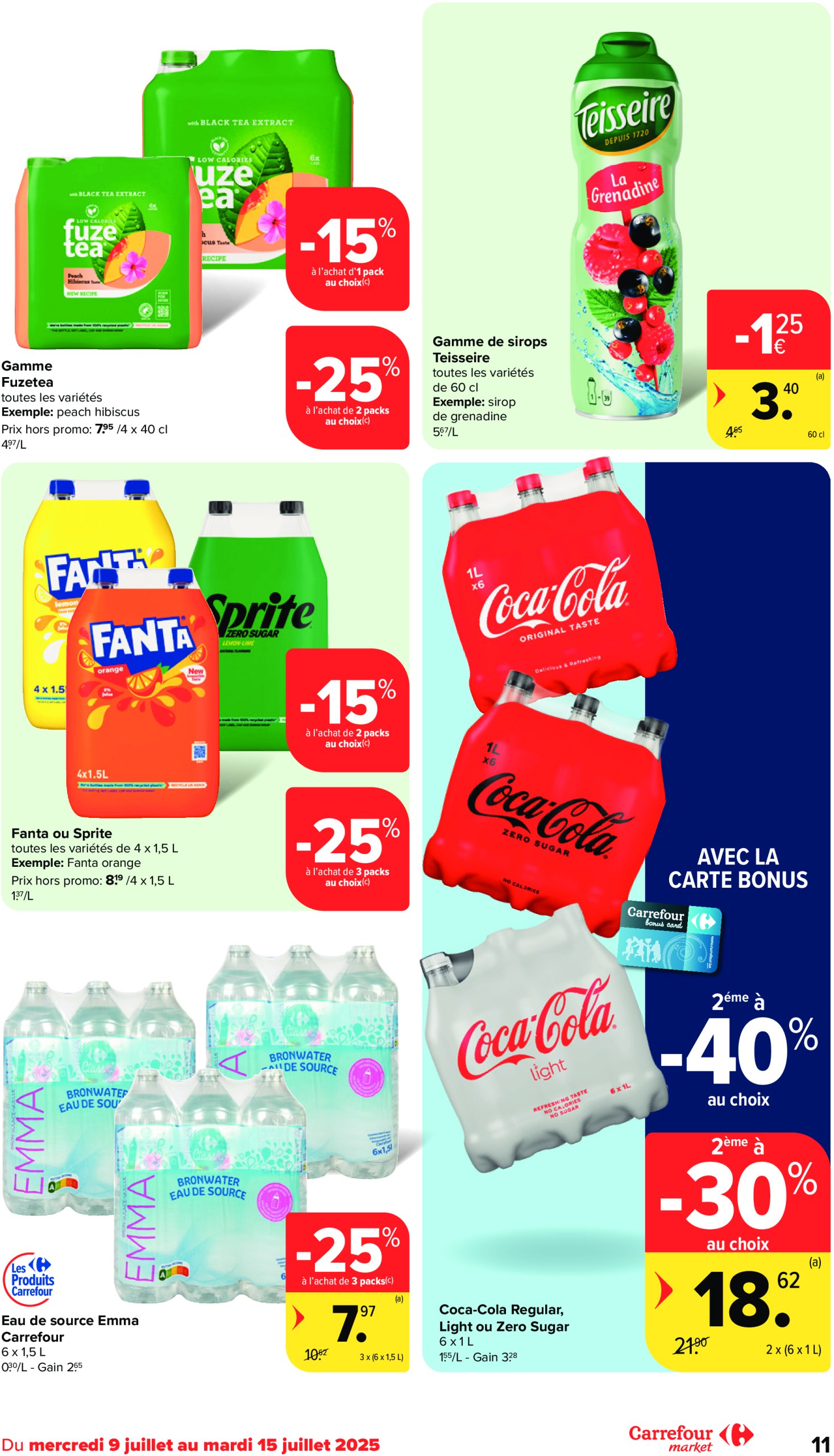 carrefour - Carrefour Market folder geldig vanaf 09/07 - 15/07 - page: 11
