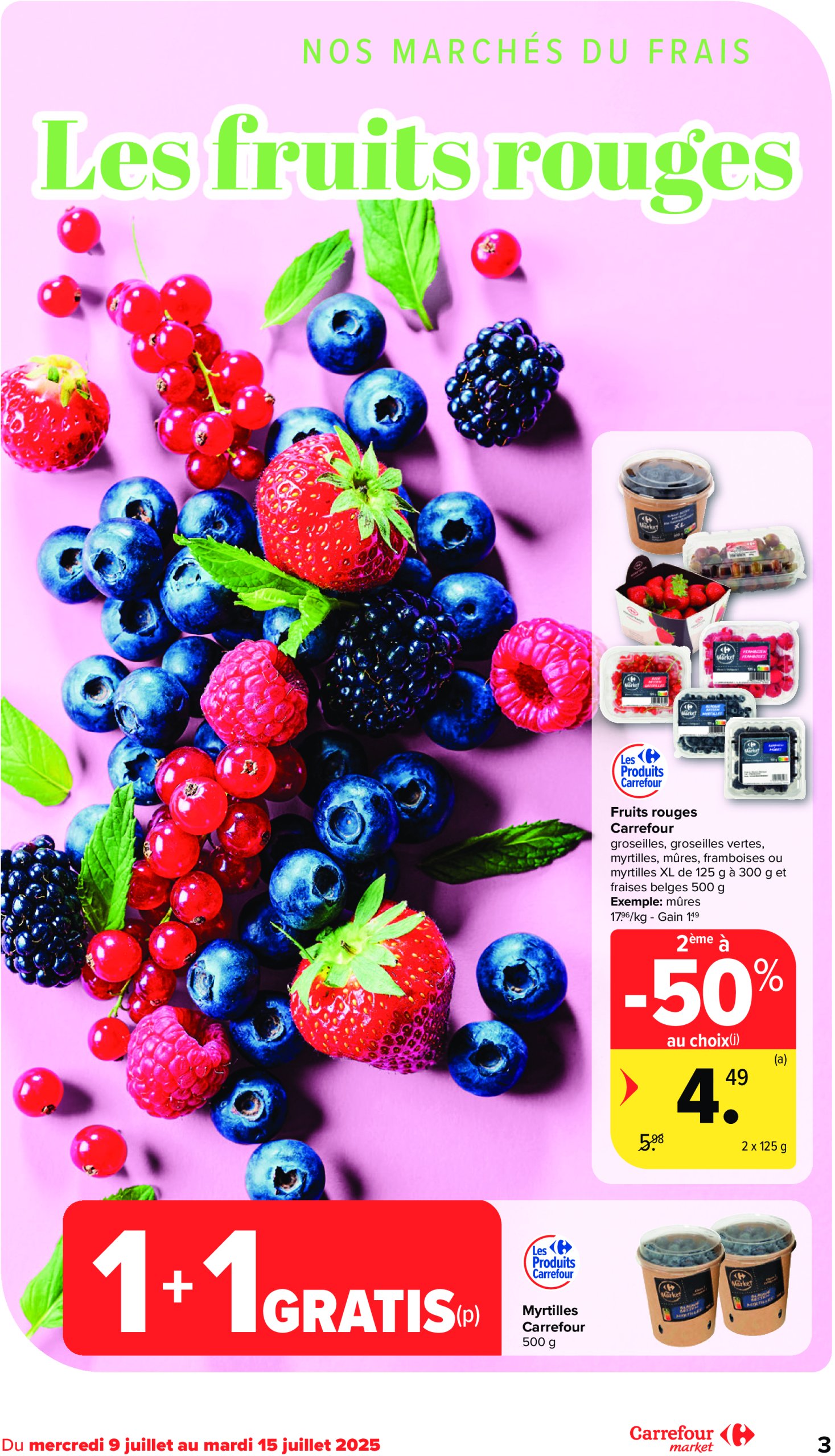 carrefour - Carrefour Market folder geldig vanaf 09/07 - 15/07 - page: 3