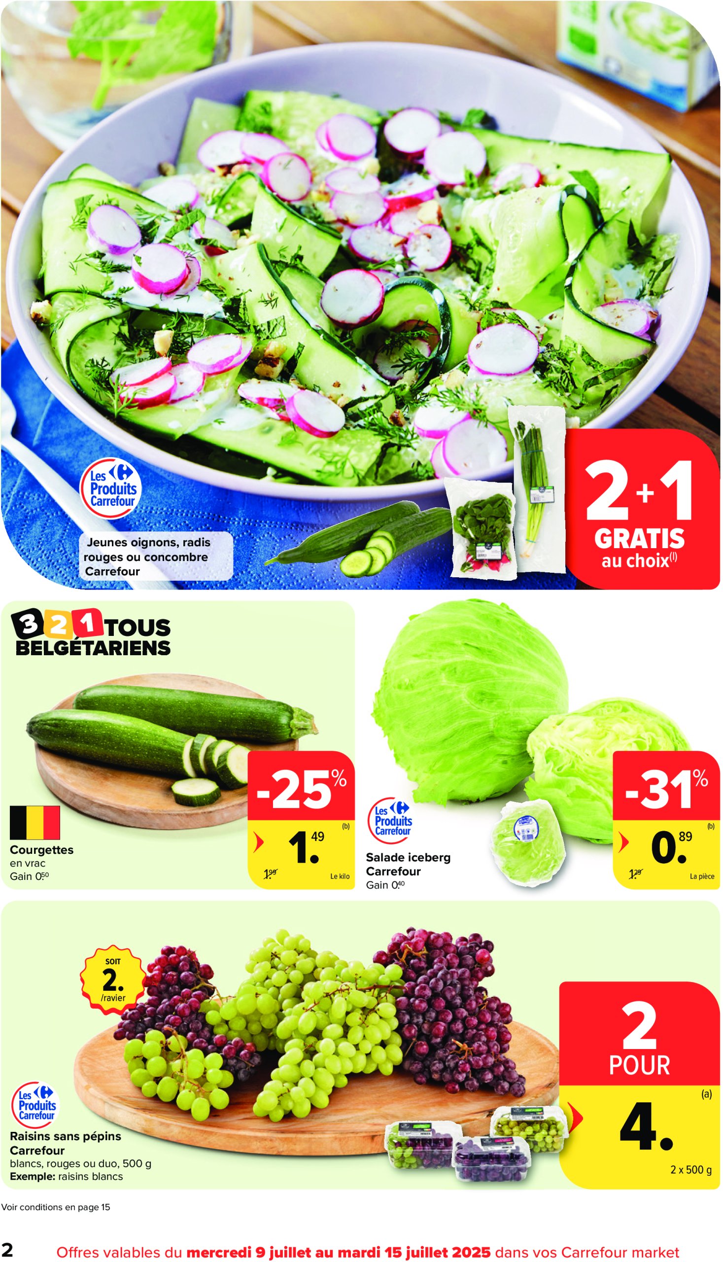 carrefour - Carrefour Market folder geldig vanaf 09/07 - 15/07 - page: 2