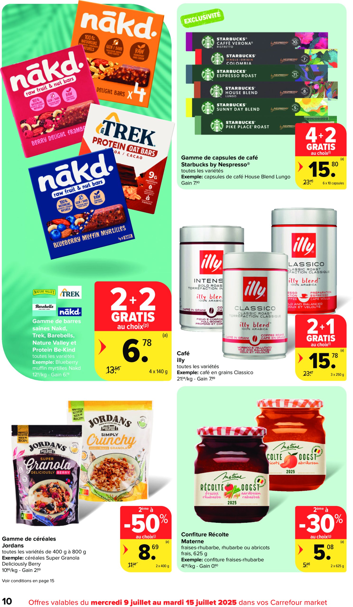 carrefour - Carrefour Market folder geldig vanaf 09/07 - 15/07 - page: 10