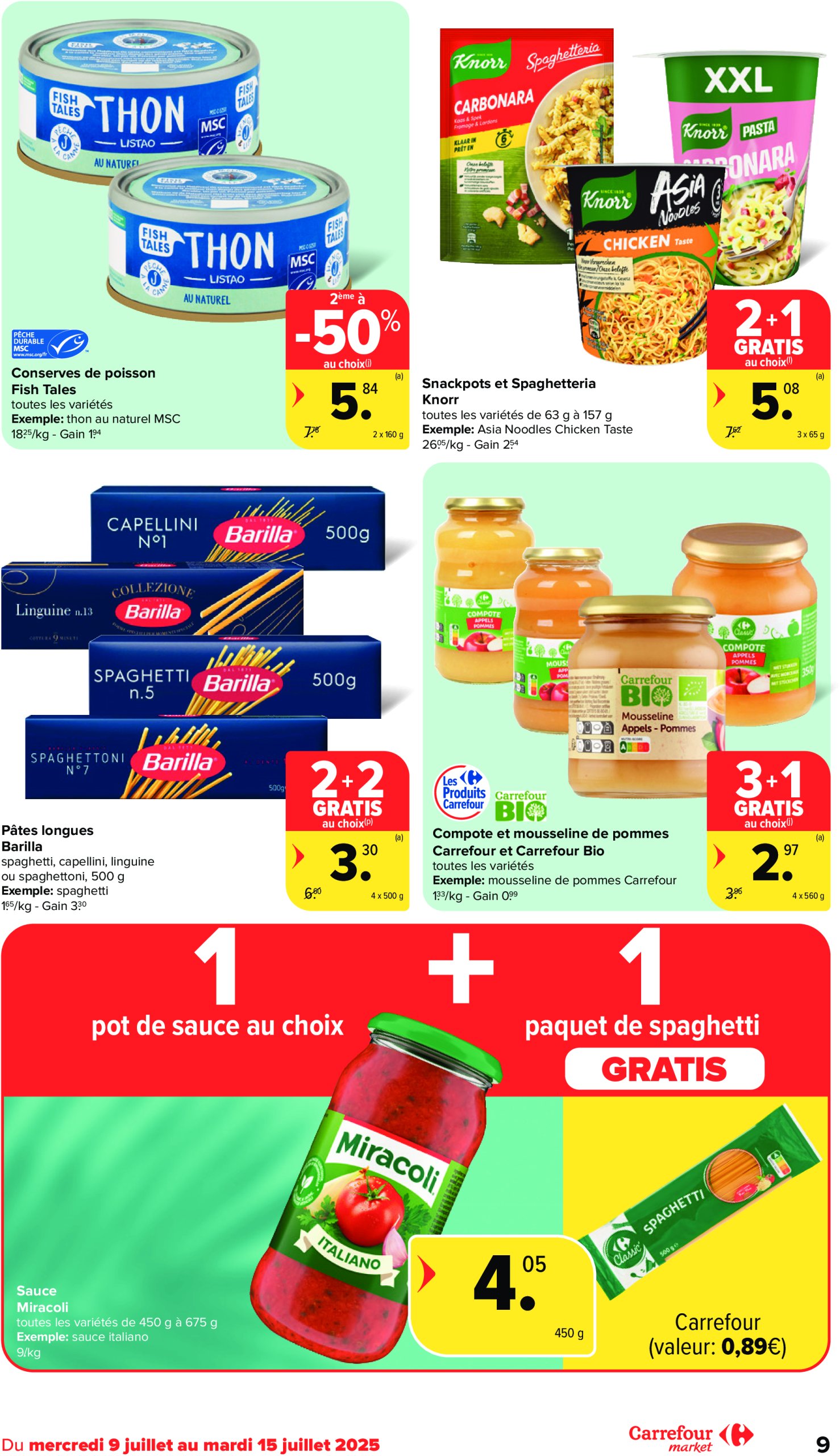 carrefour - Carrefour Market folder geldig vanaf 09/07 - 15/07 - page: 9