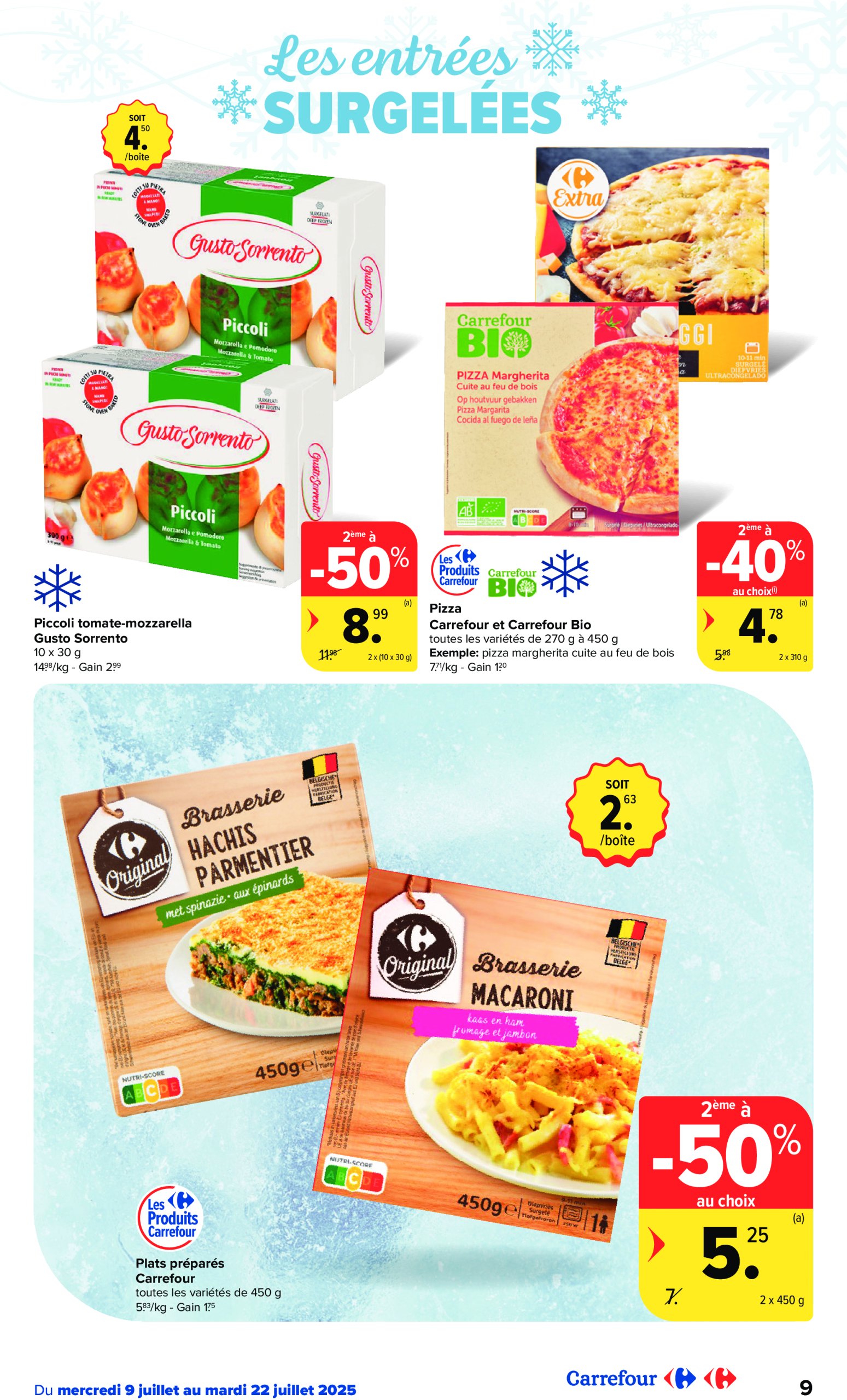 carrefour - Carrefour - Spécial surgelés folder geldig vanaf 09/07 - 22/07 - page: 9